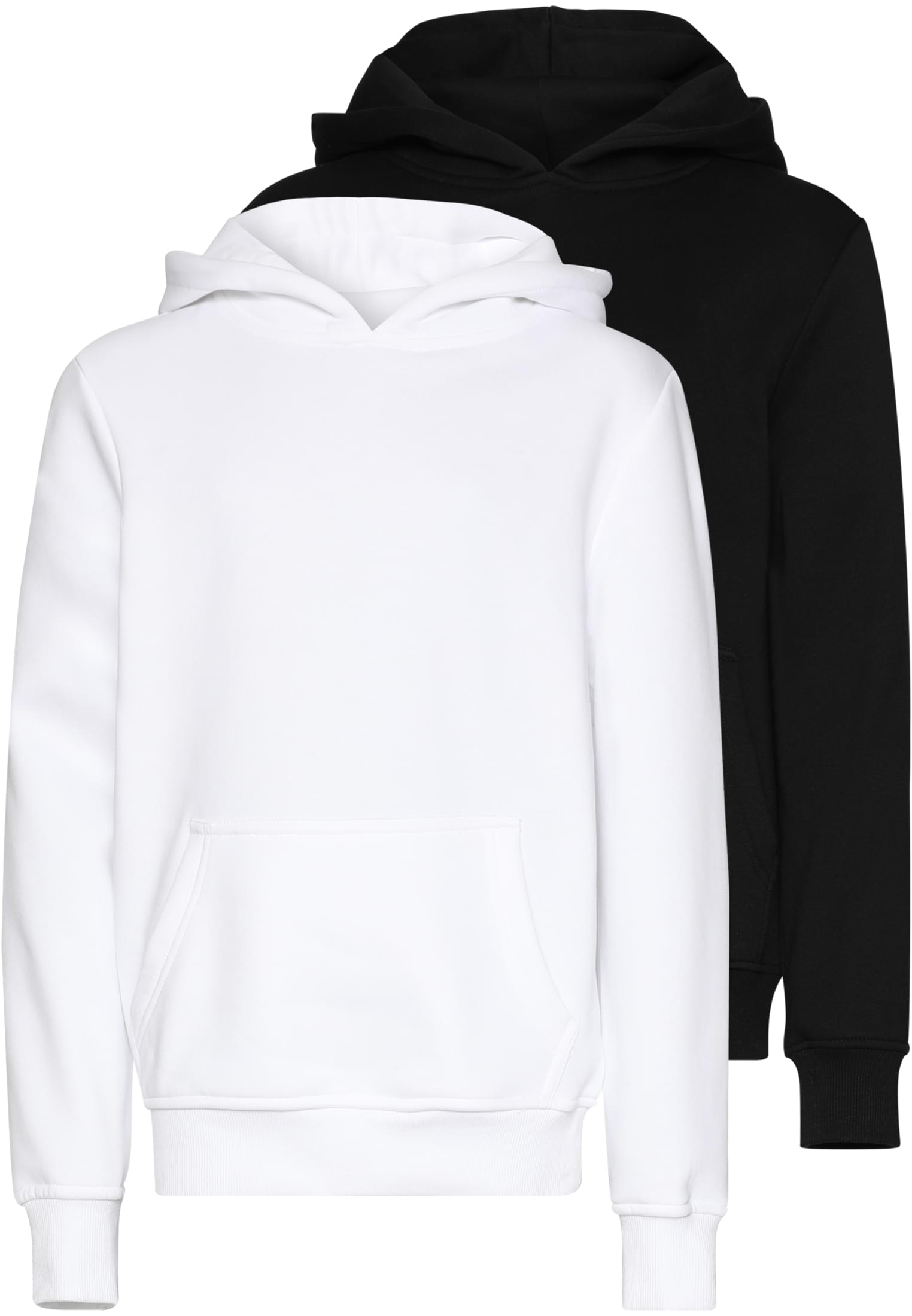 Basic Kids Hoody 2-Pack black+white | black+white