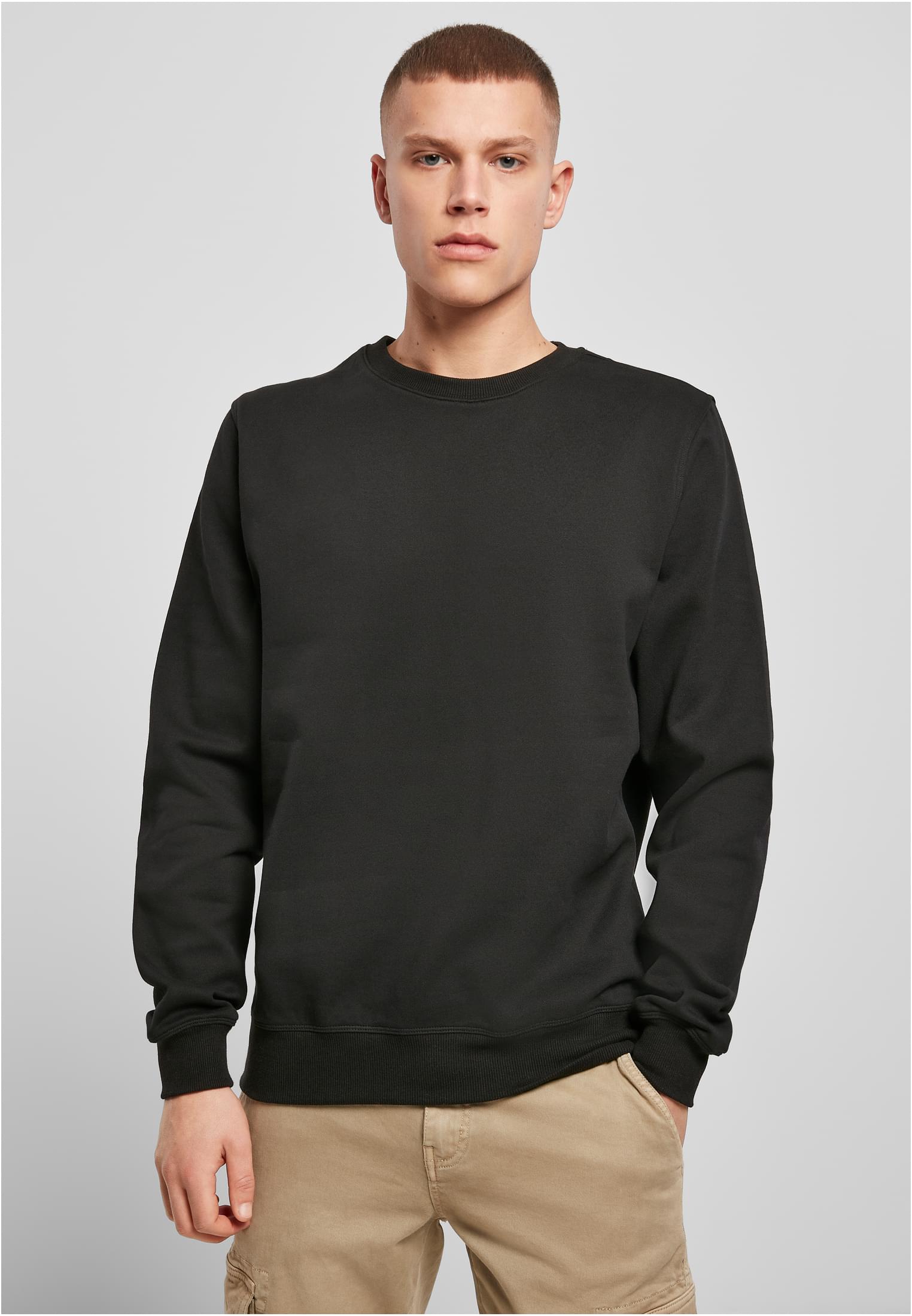 Premium Crewneck black | black