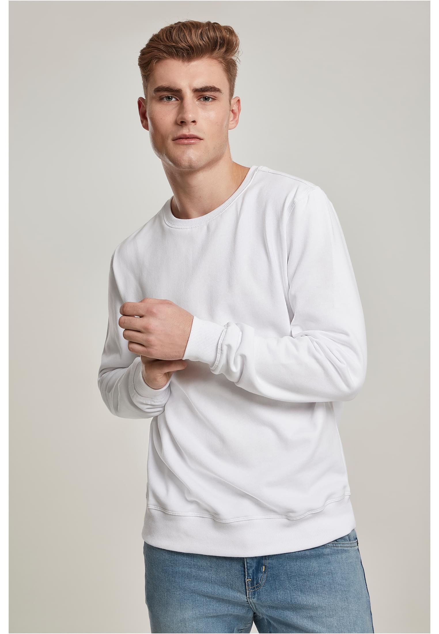 Premium Crewneck white | white