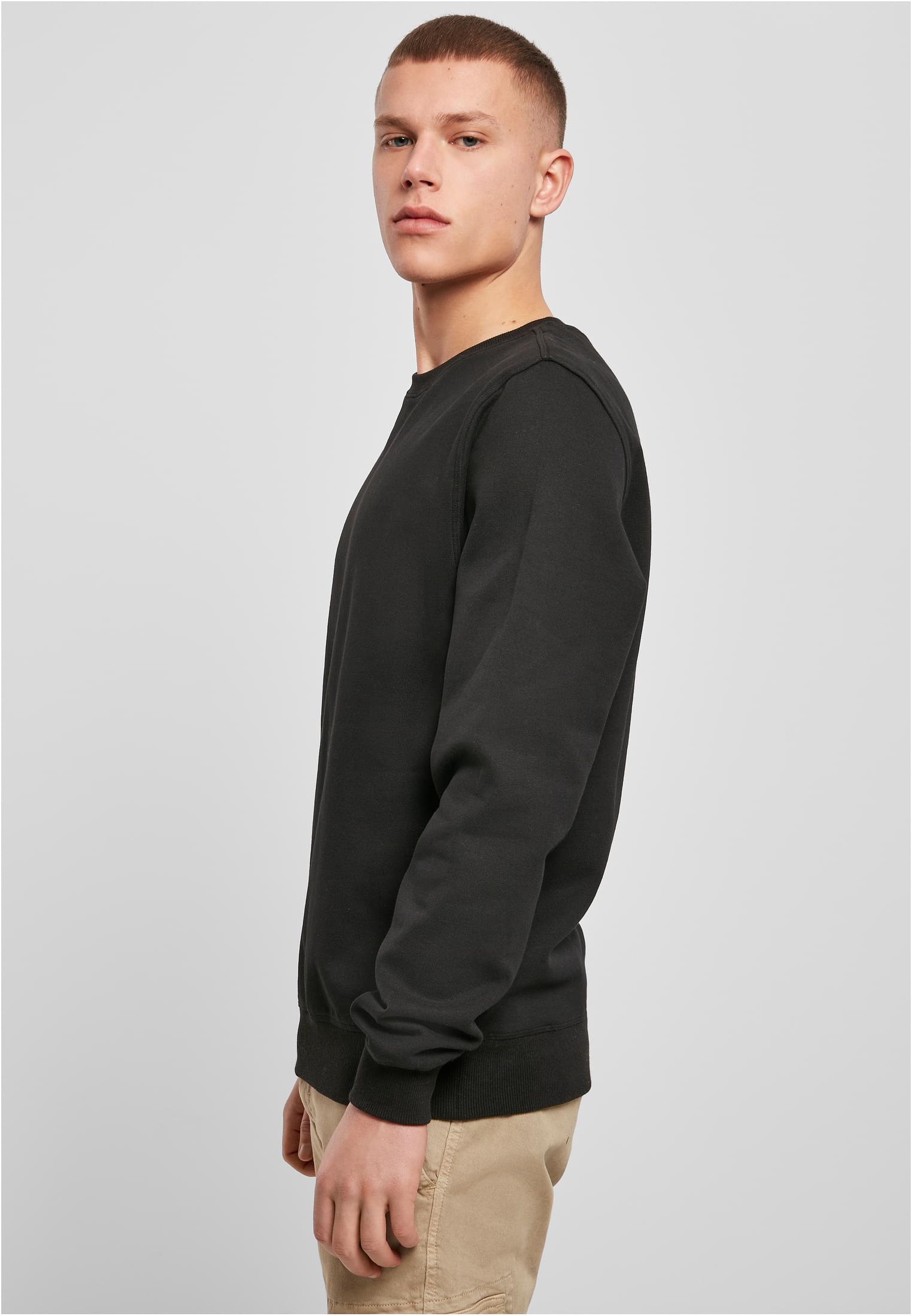 Premium Crewneck black | black