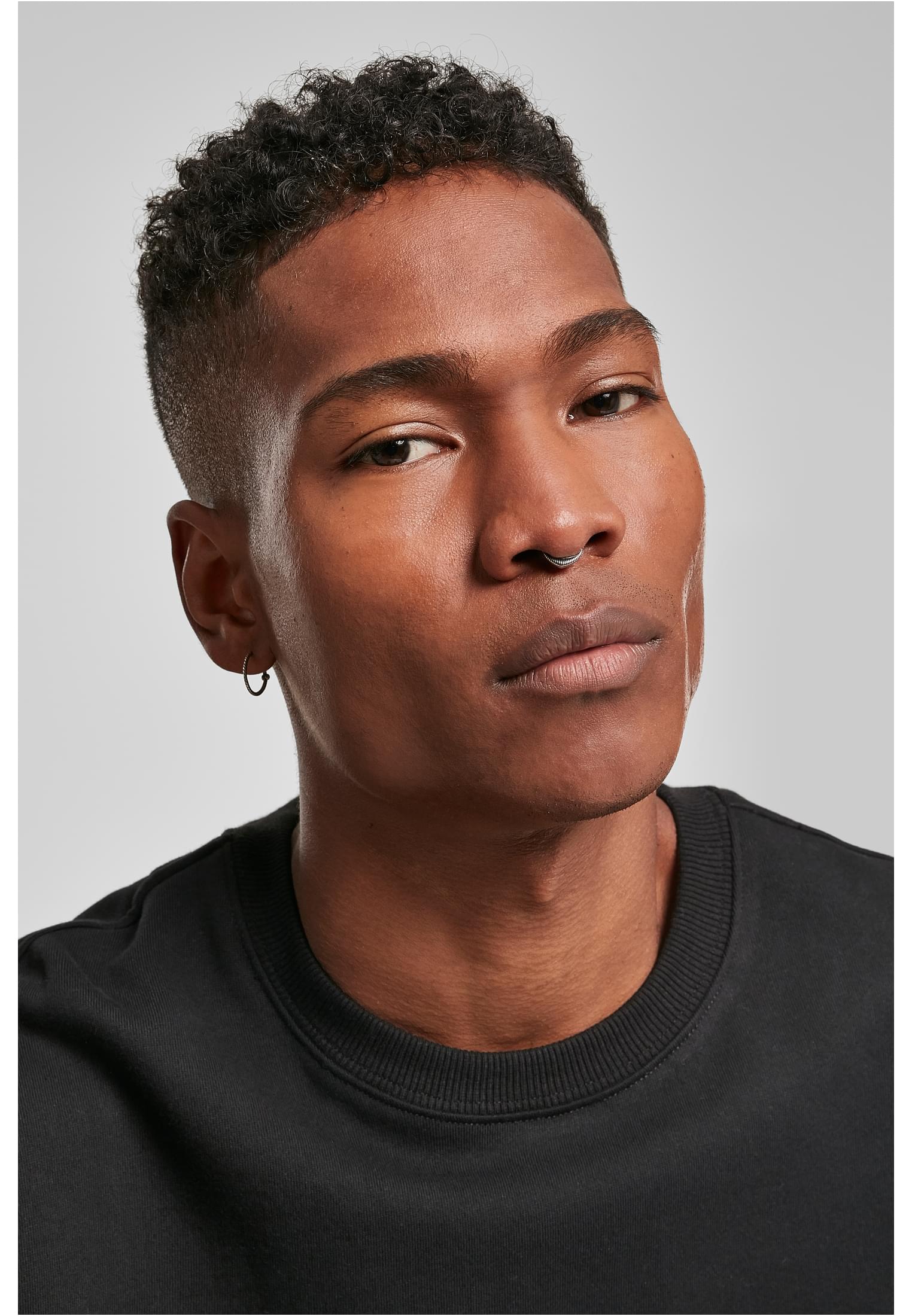 Premium Oversize Crewneck black | black