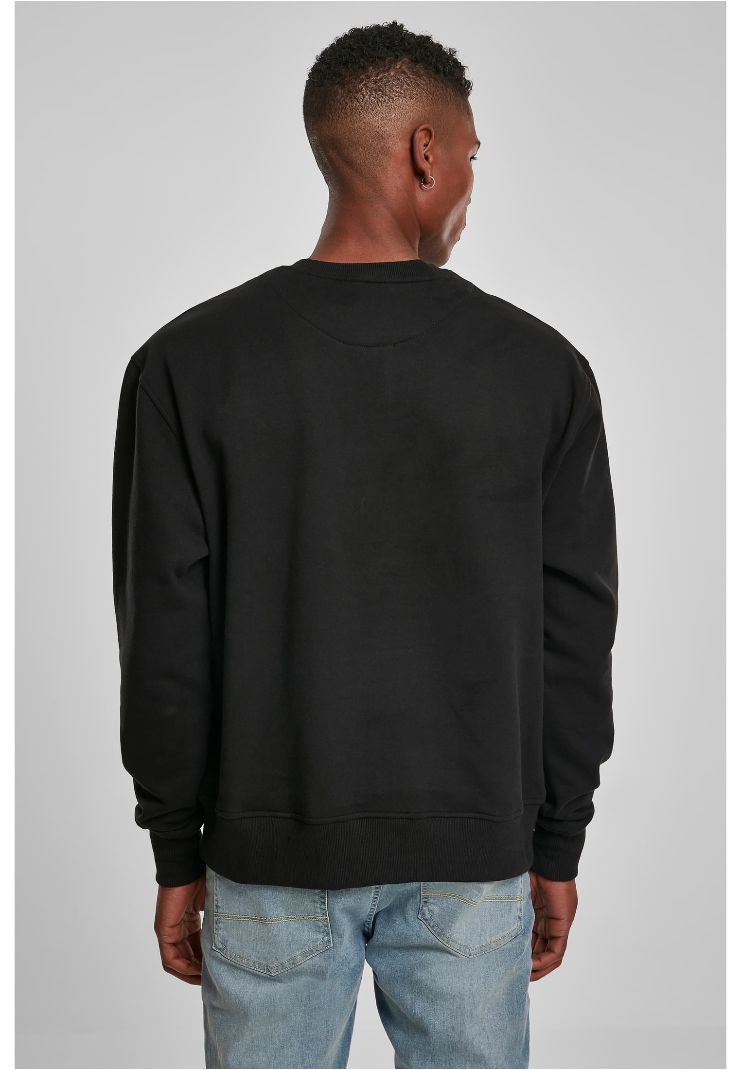Premium Oversize Crewneck black | black