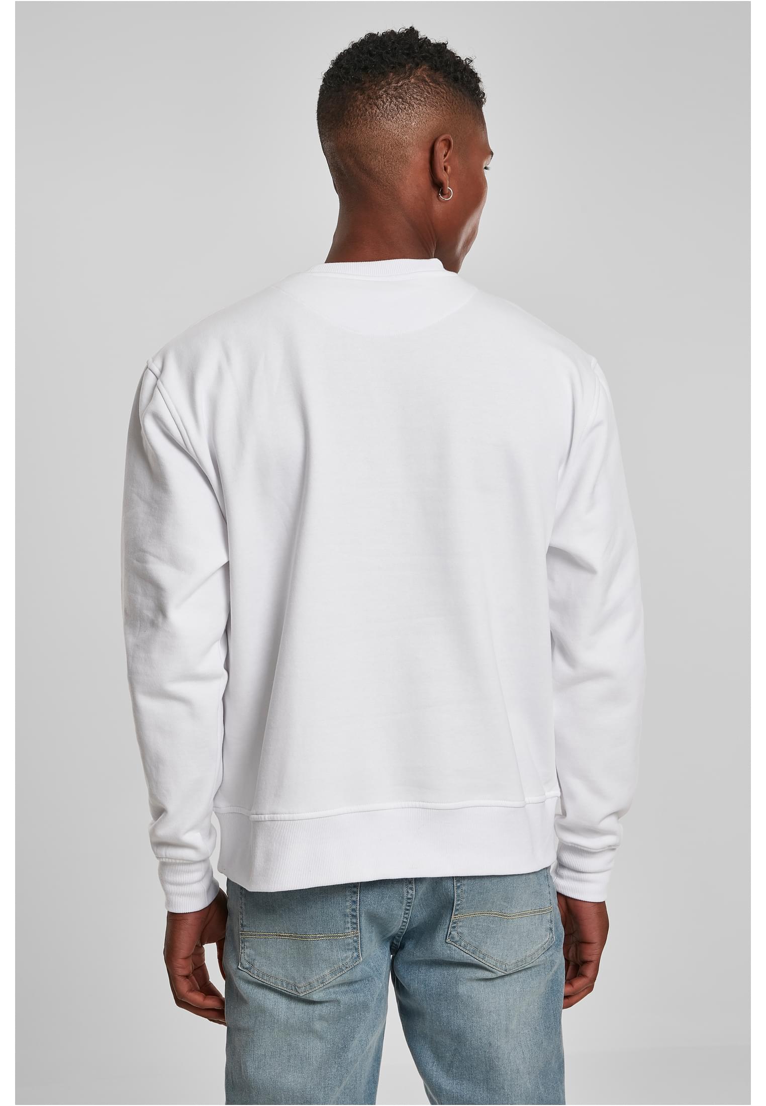 Premium Oversize Crewneck white | white