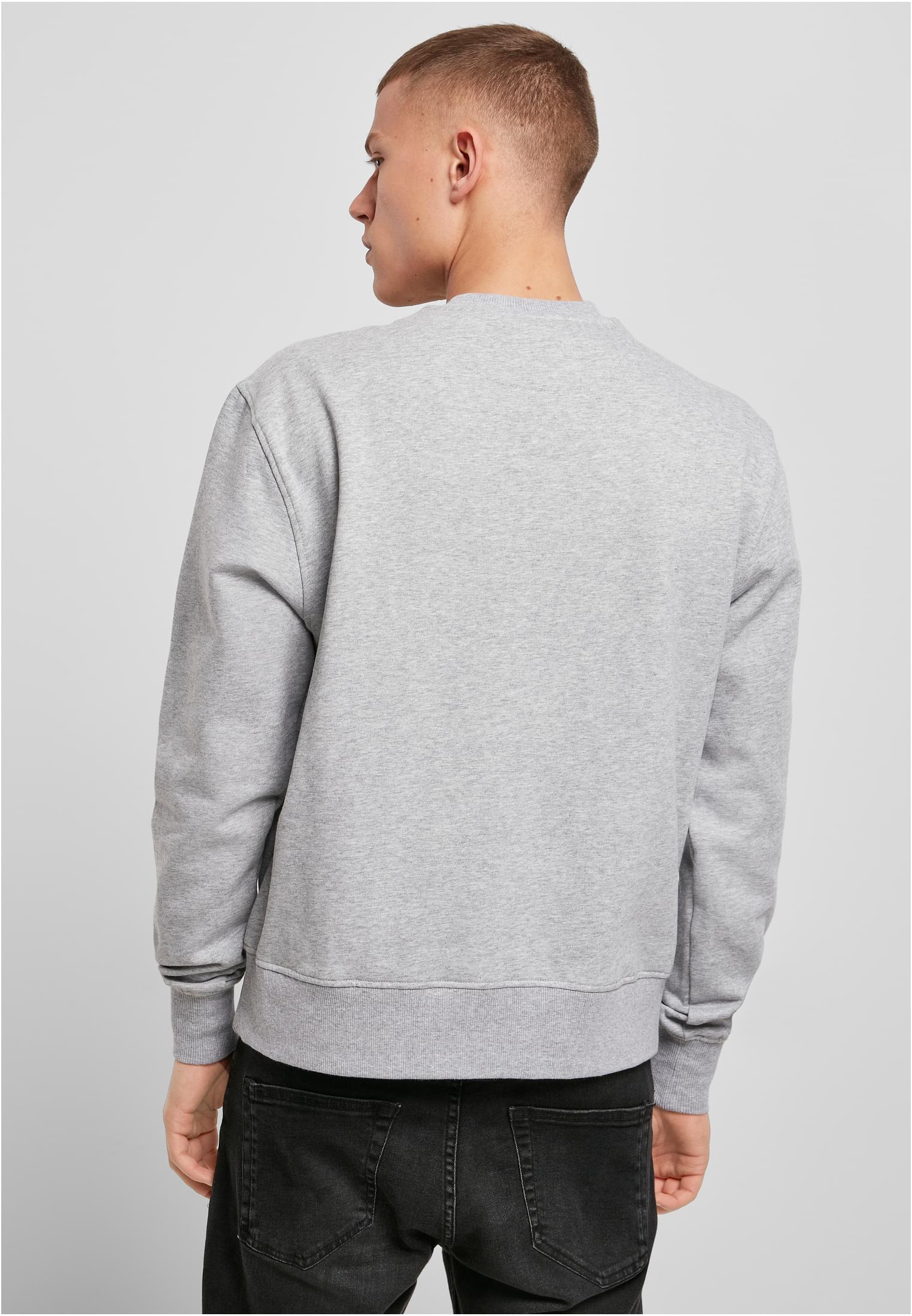 Premium Oversize Crewneck heather grey | heather grey