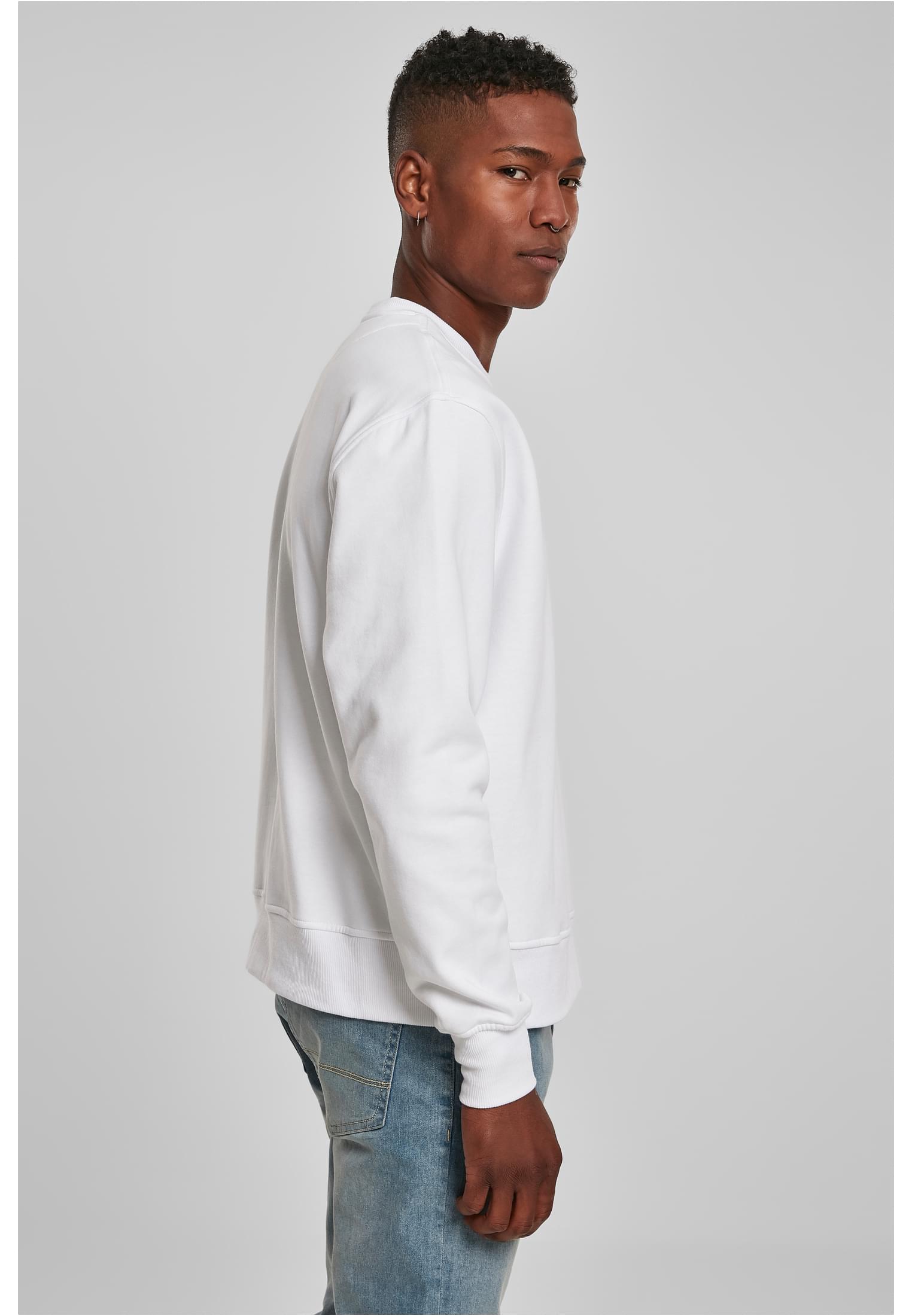 Premium Oversize Crewneck white | white
