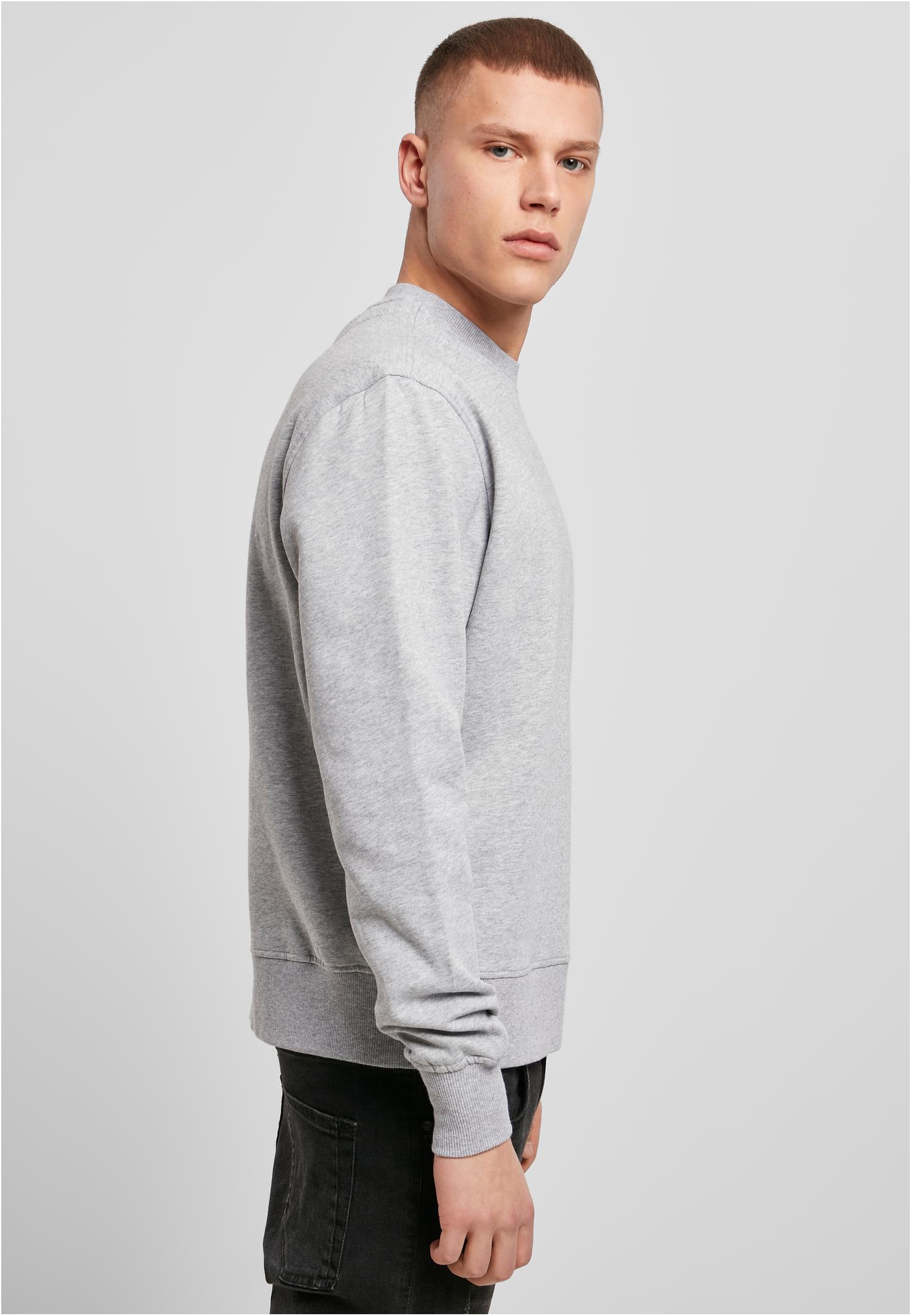 Premium Oversize Crewneck heather grey | heather grey