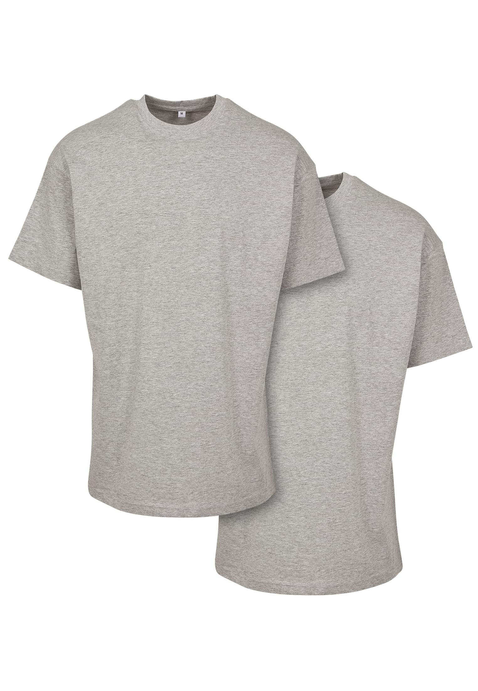 Premium Combed Jersey Loose 2-Pack heather grey | heather grey