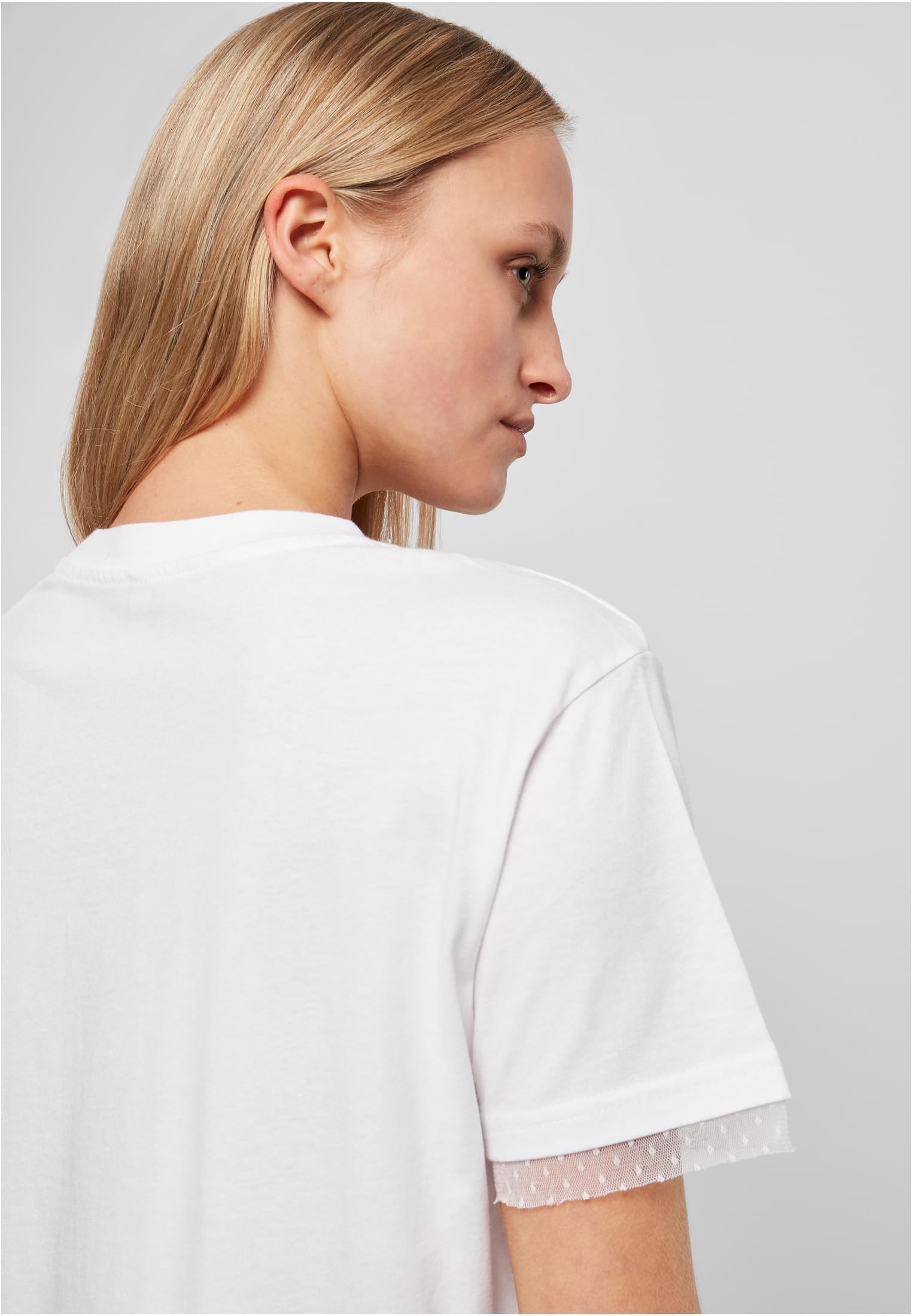 Ladies Laces Tee white | white