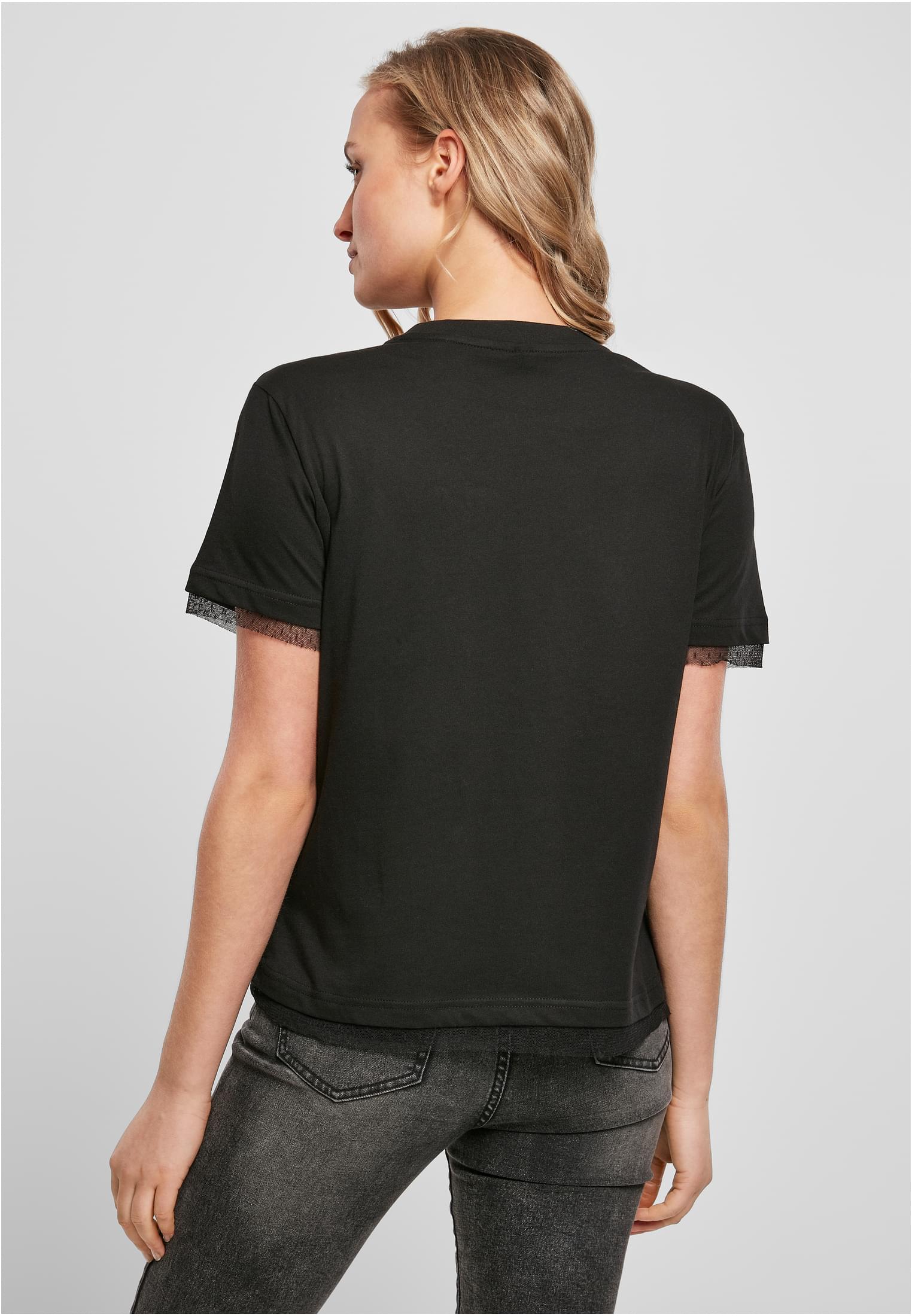 Ladies Laces Tee black | black