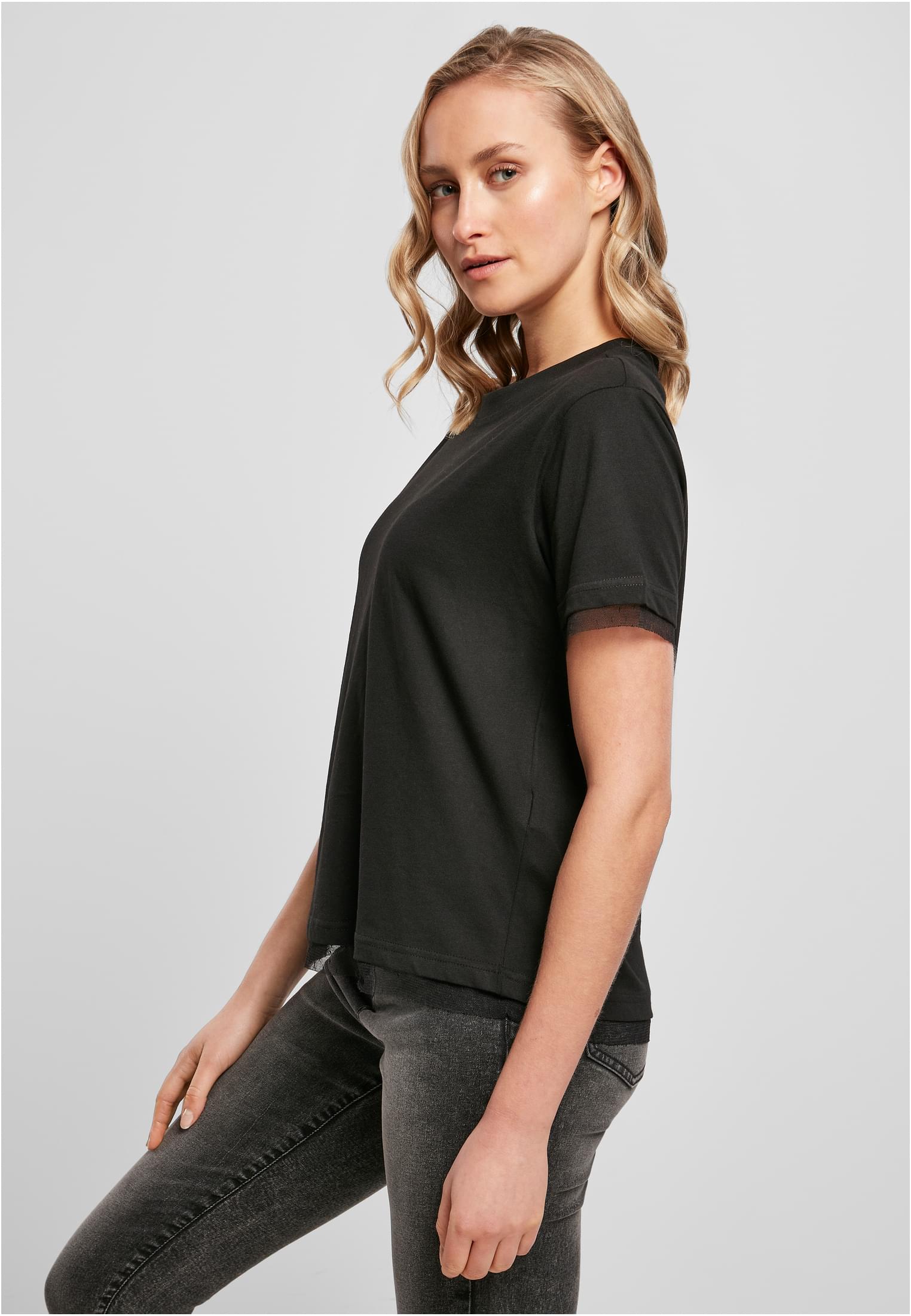 Ladies Laces Tee black | black