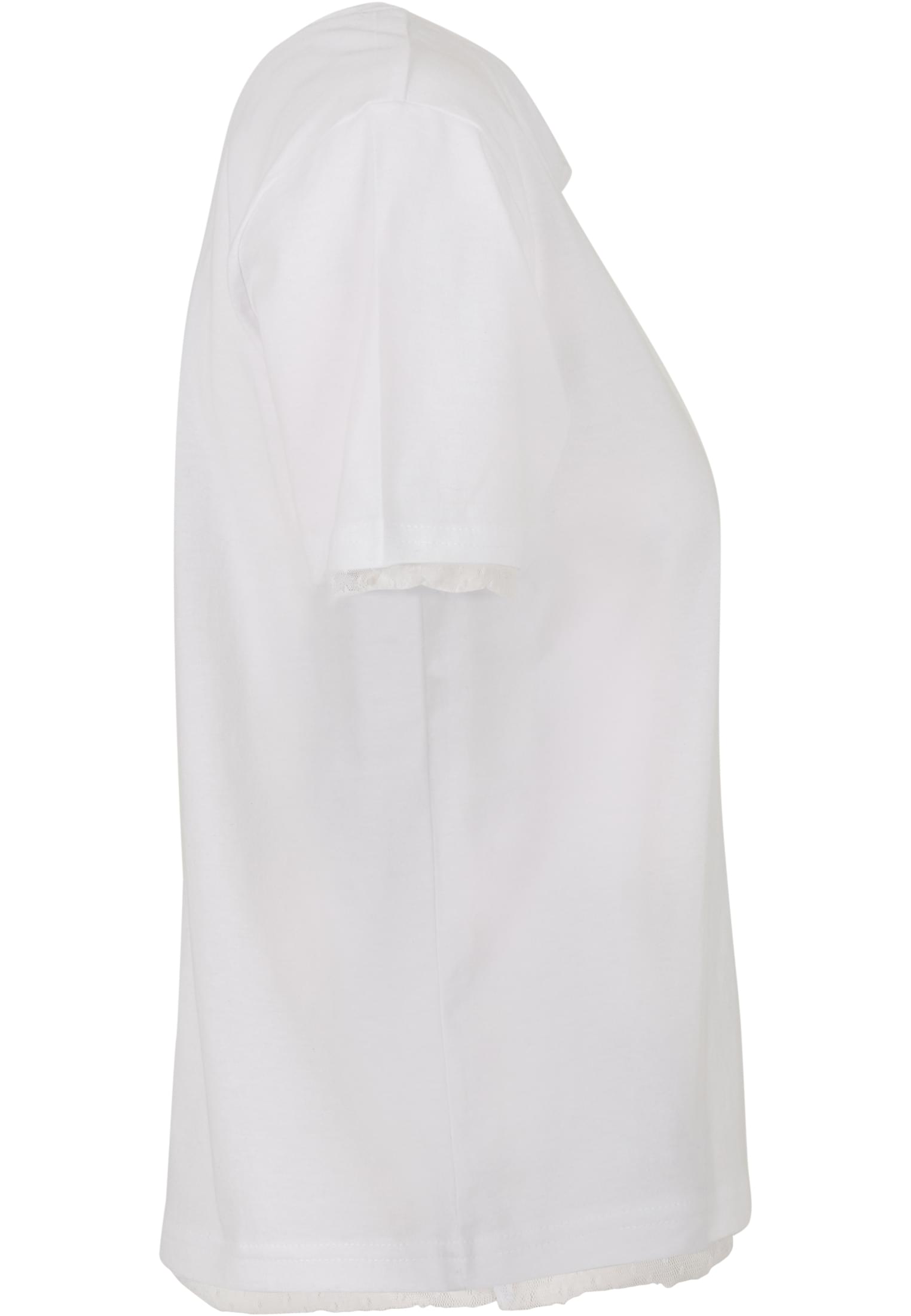Ladies Laces Tee white | white
