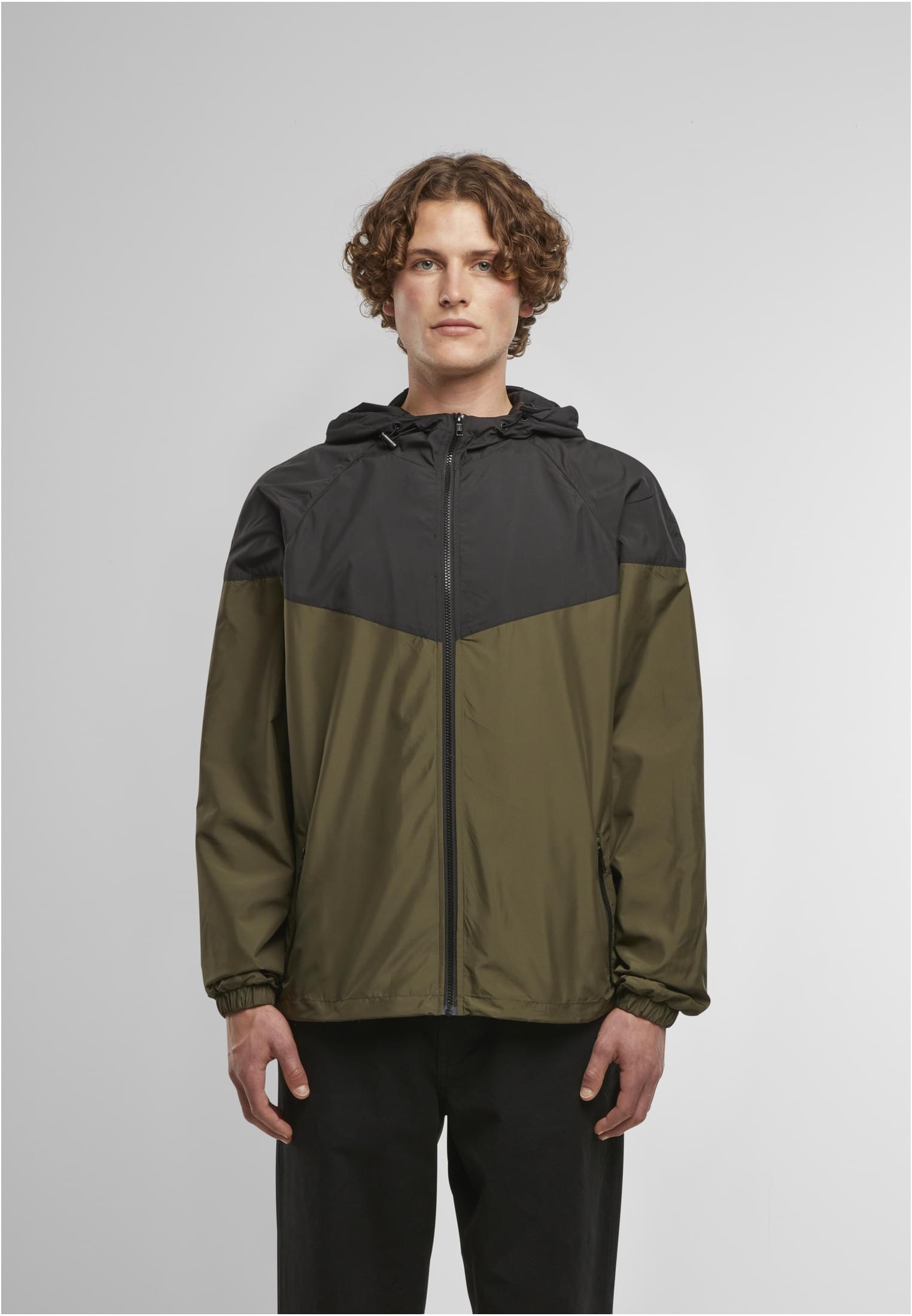 2-Tone Tech Windrunner darkolive/black | darkolive/black