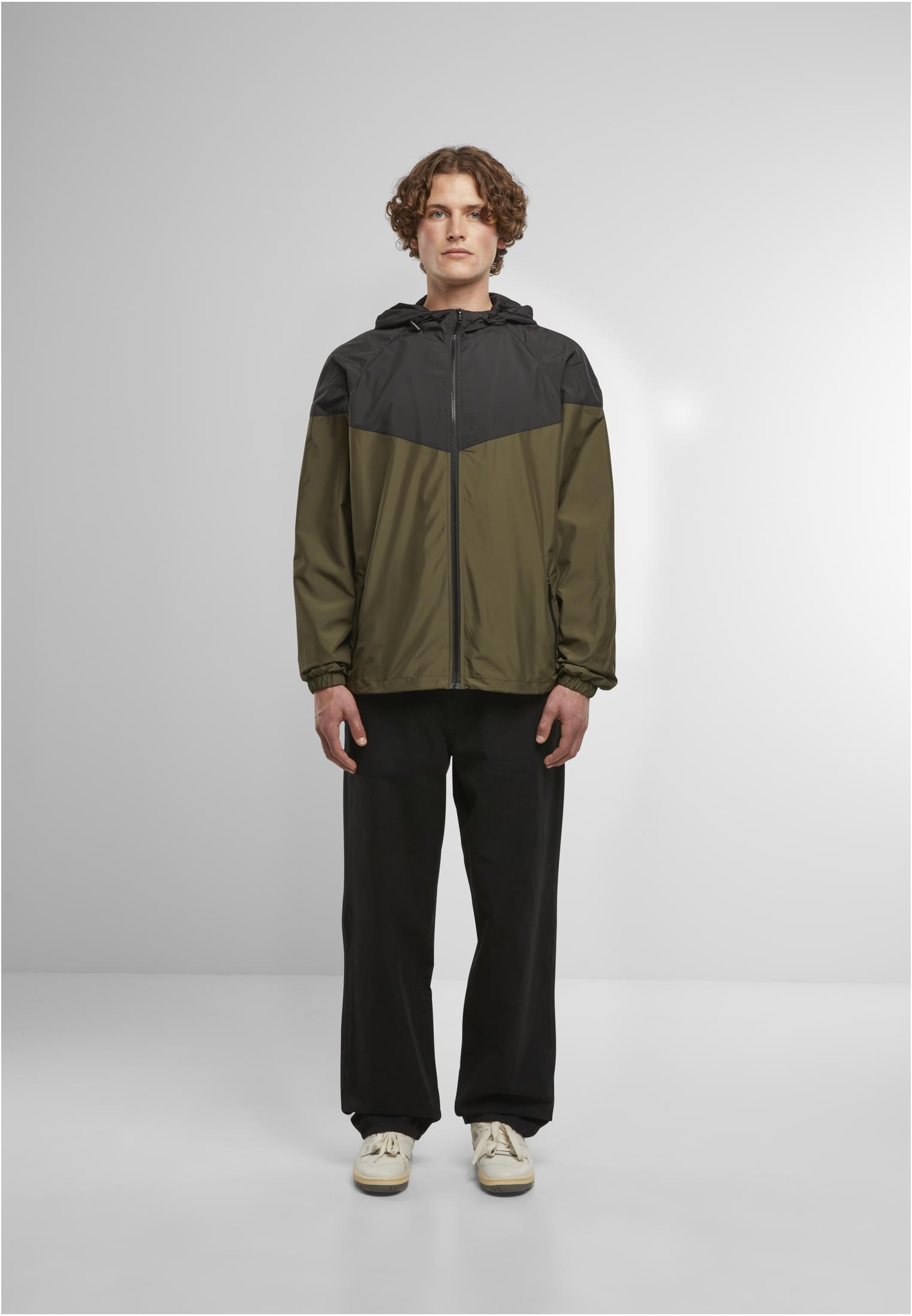 2-Tone Tech Windrunner darkolive/black | darkolive/black