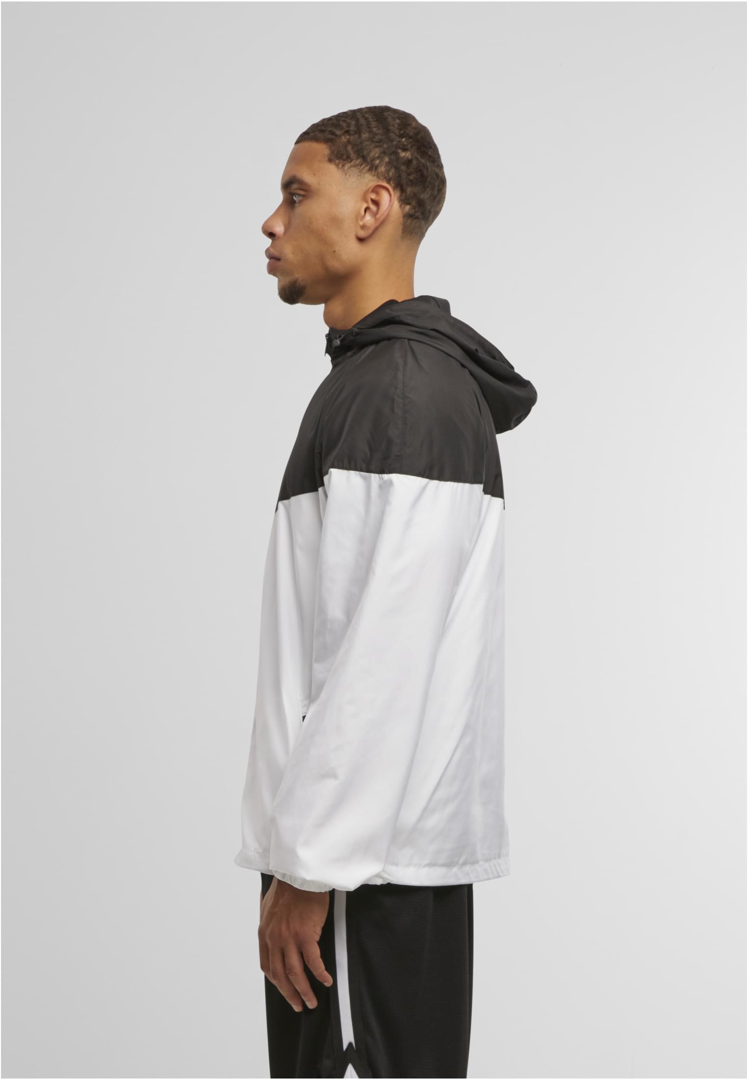 2-Tone Tech Windrunner white/black | white/black
