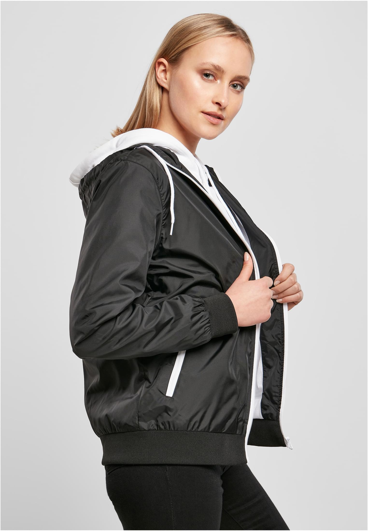 Ladies Windrunner black/white | black/white