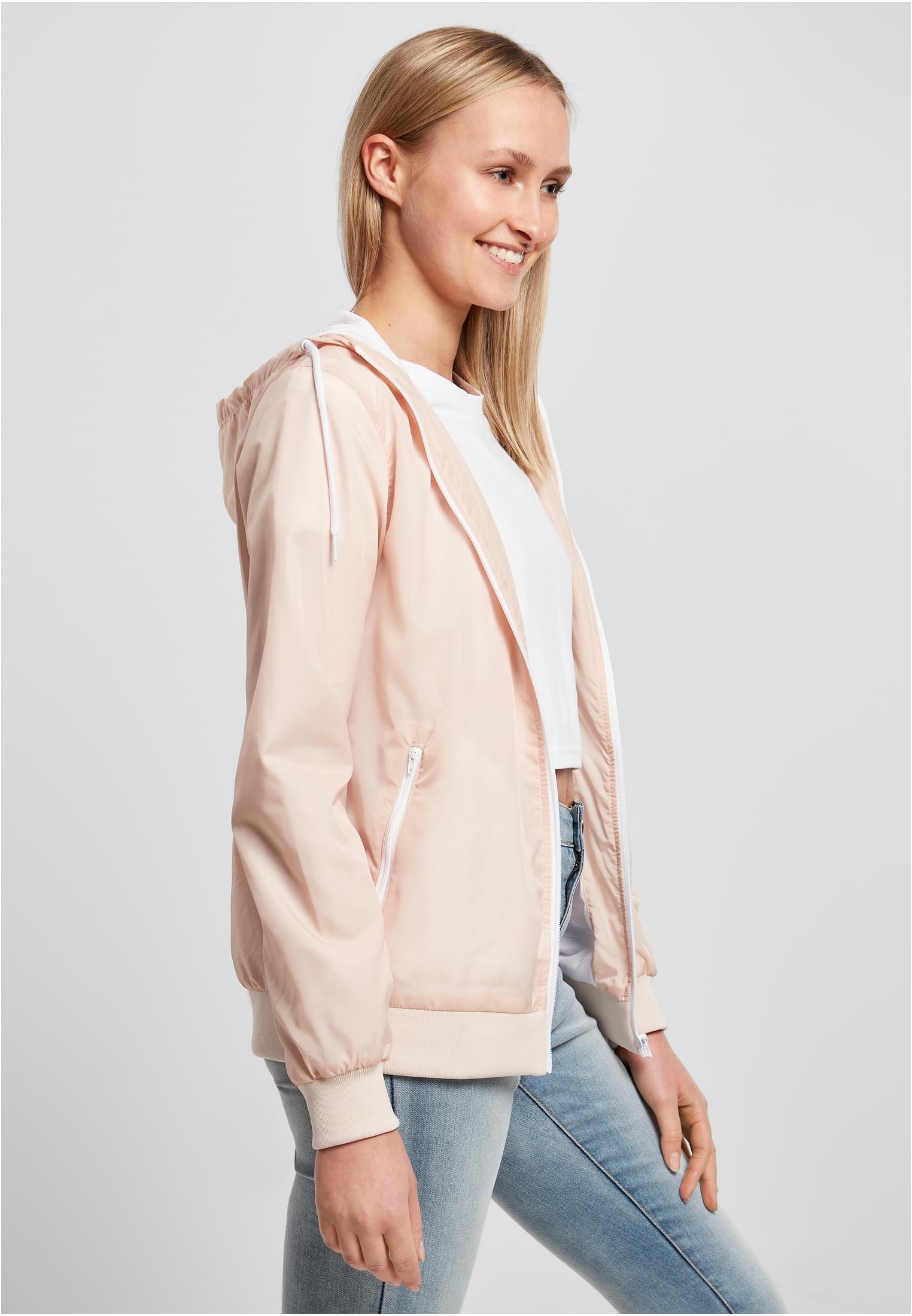 Ladies Windrunner lightpink/white | lightpink/white