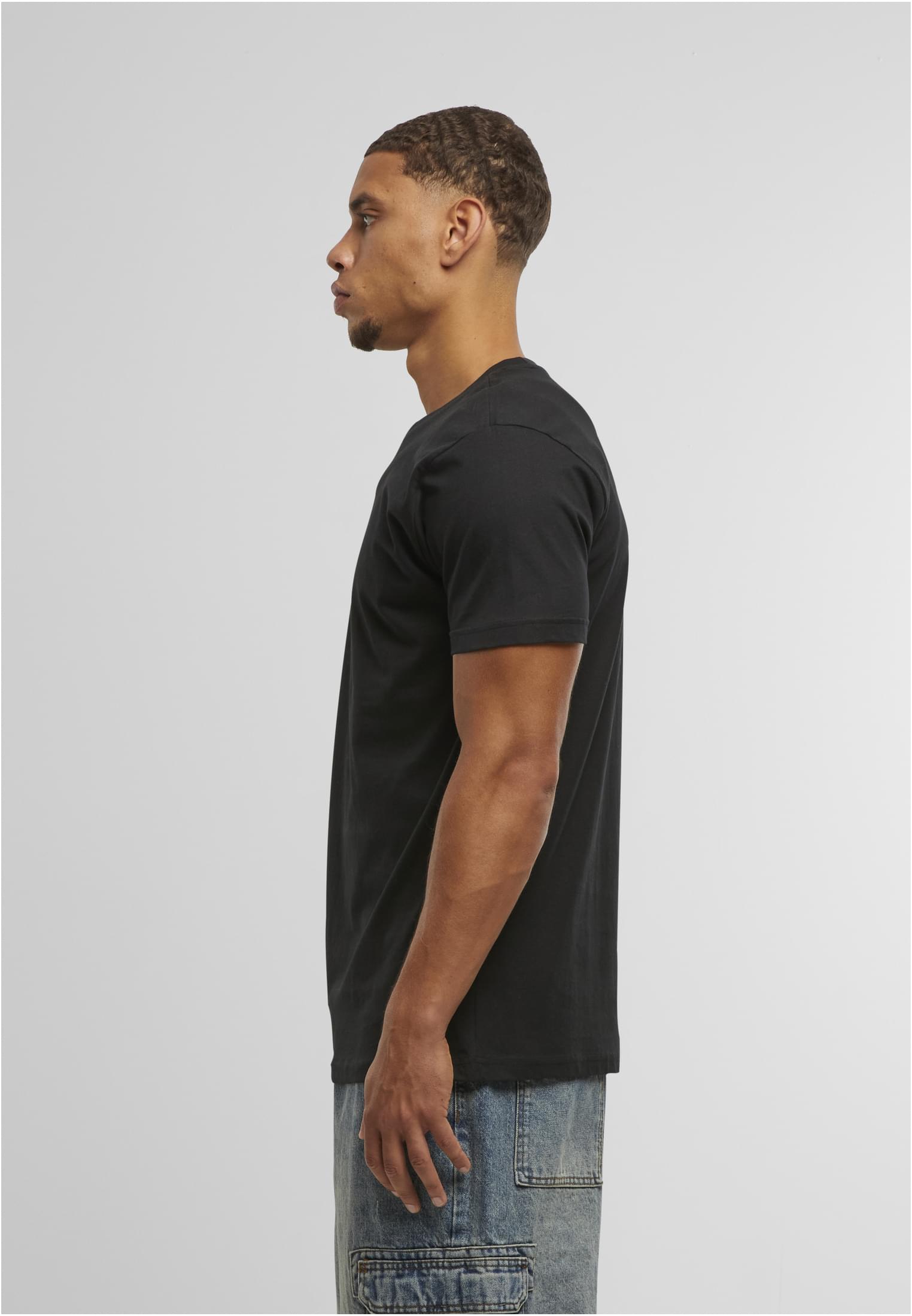 Back Seam Tee black | black