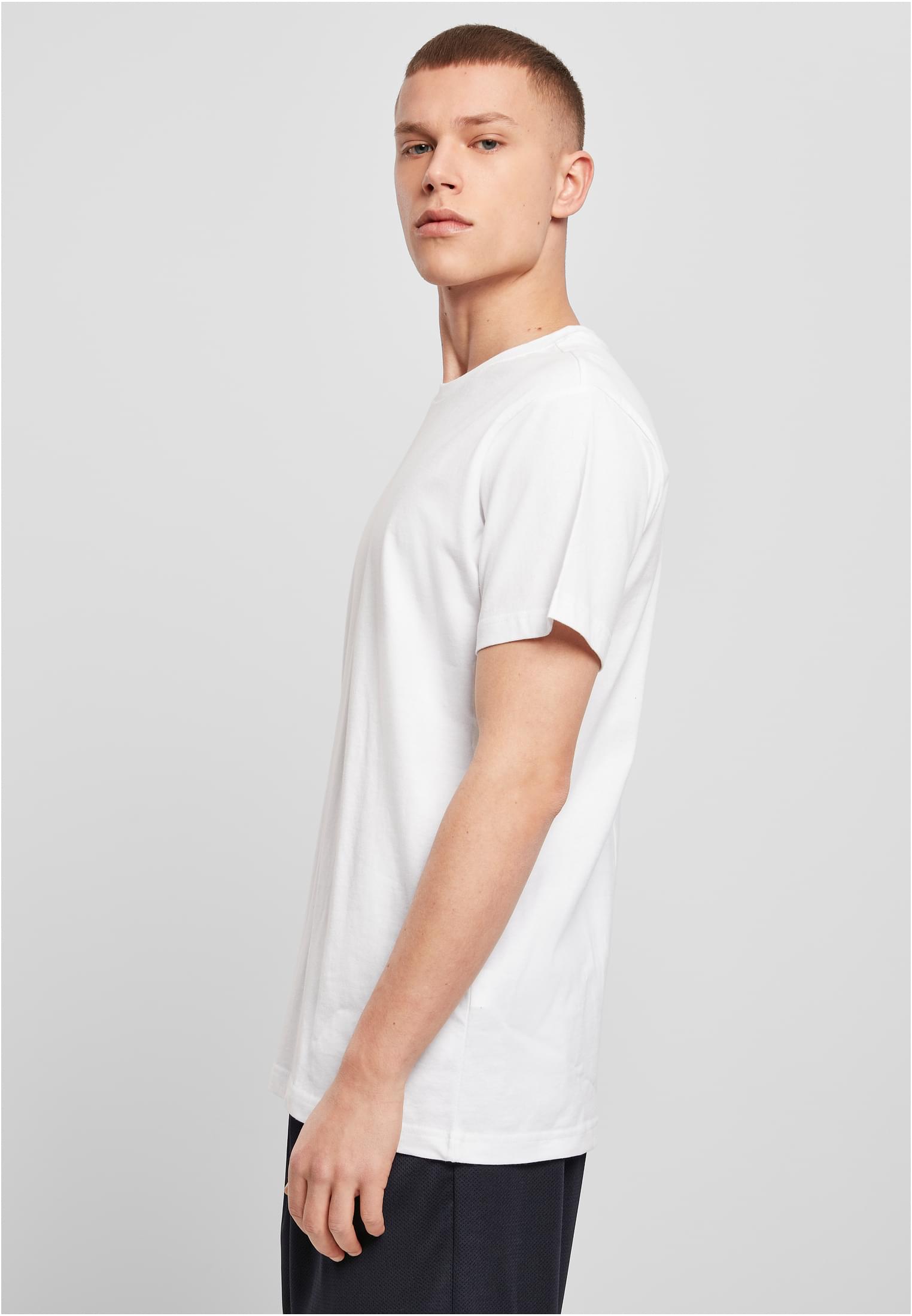 Back Seam Tee white | white