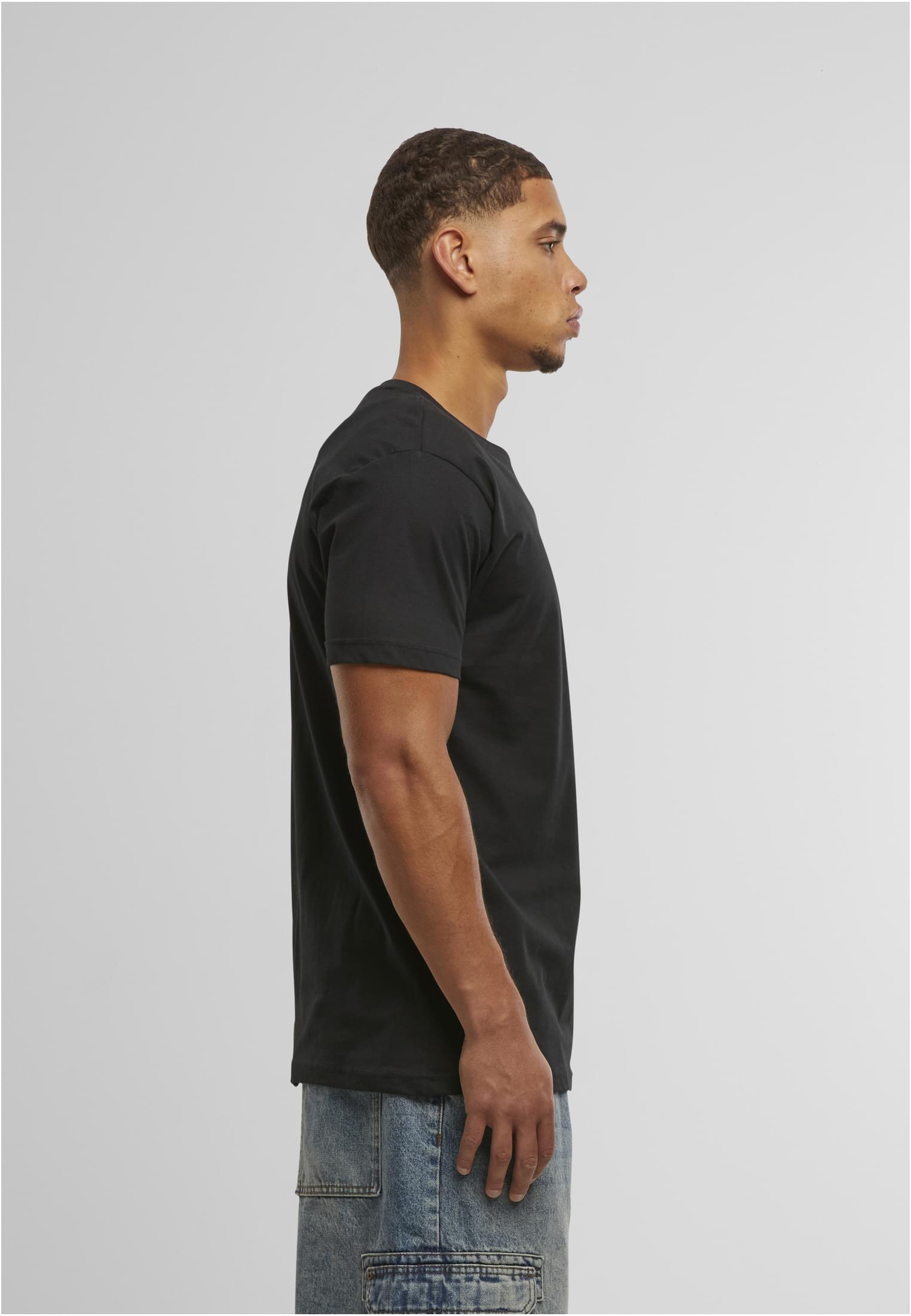 Back Seam Tee black | black
