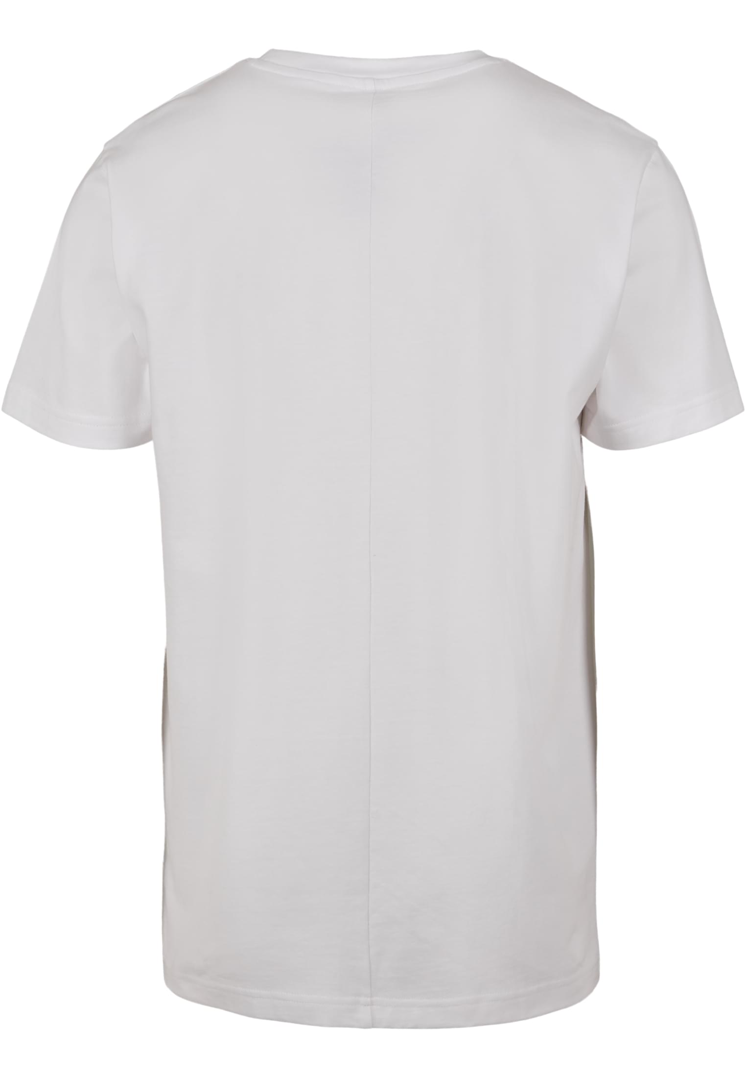 Back Seam Tee white | white