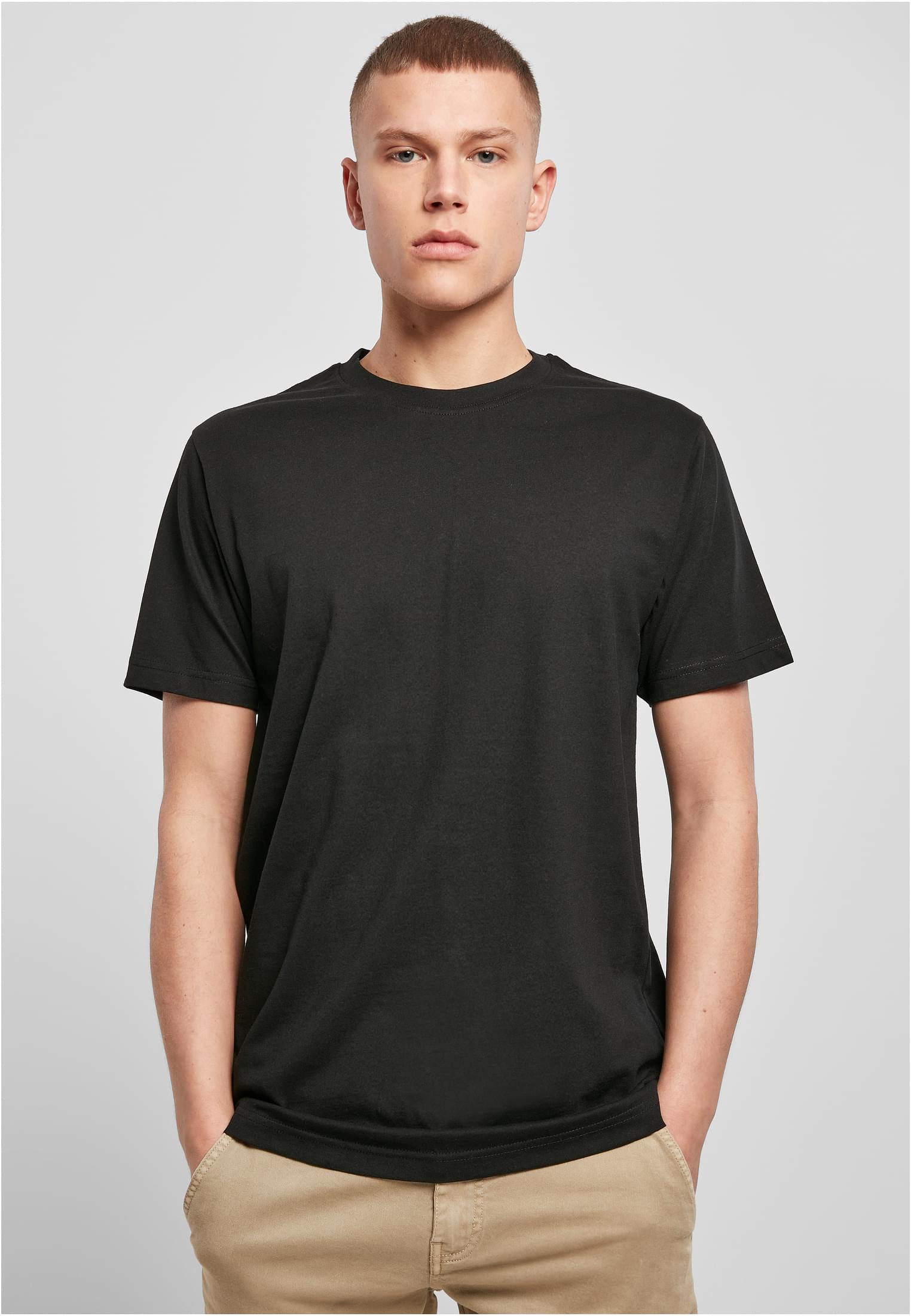 Organic T-Shirt Round Neck black | black