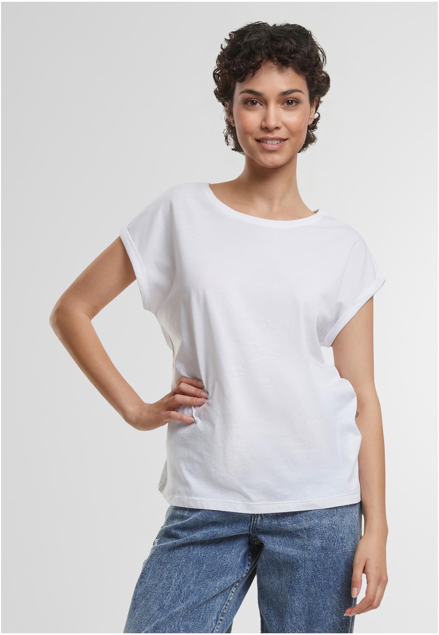 Ladies Organic Extended Shoulder Tee white2 | white2