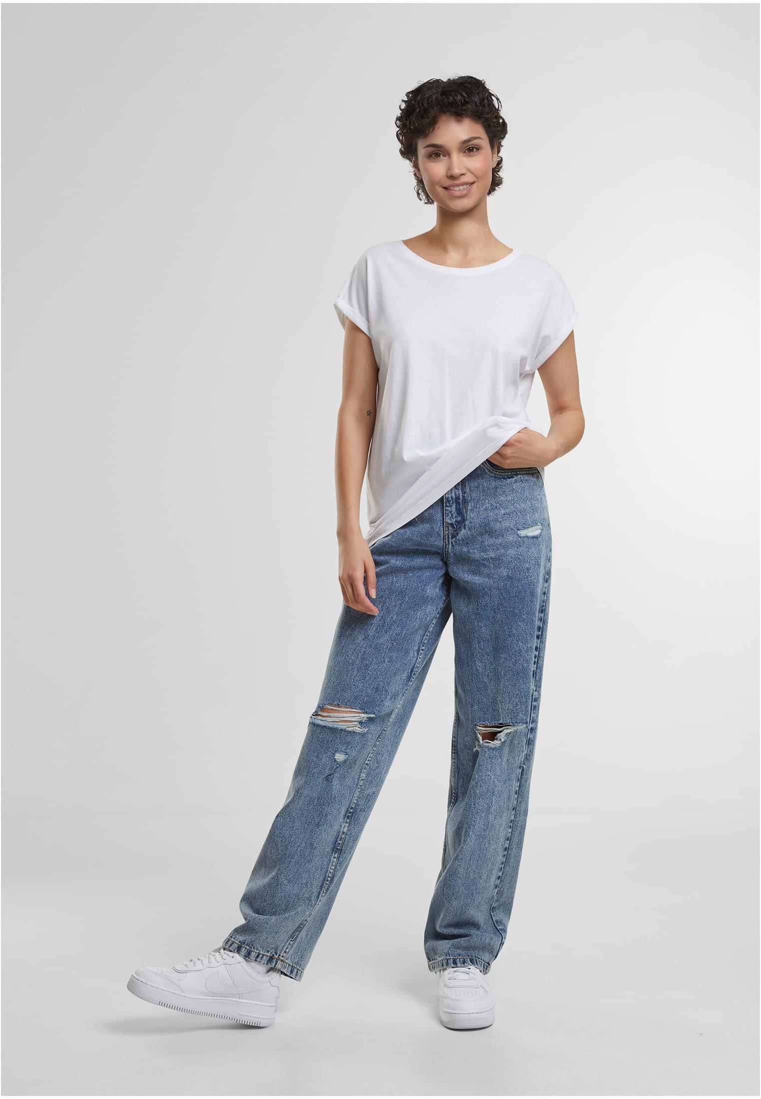 Ladies Organic Extended Shoulder Tee white2 | white2