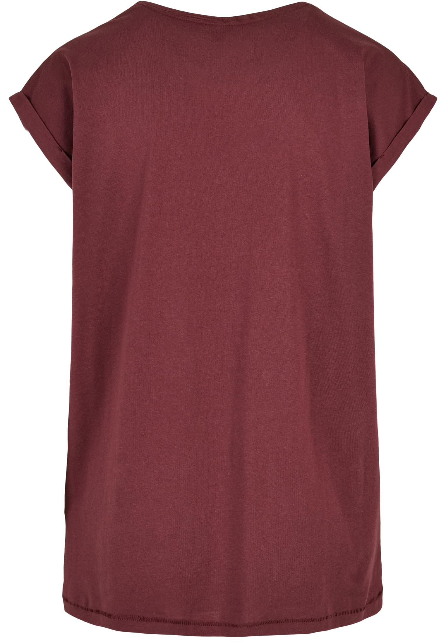 Ladies Organic Extended Shoulder Tee cherry | cherry