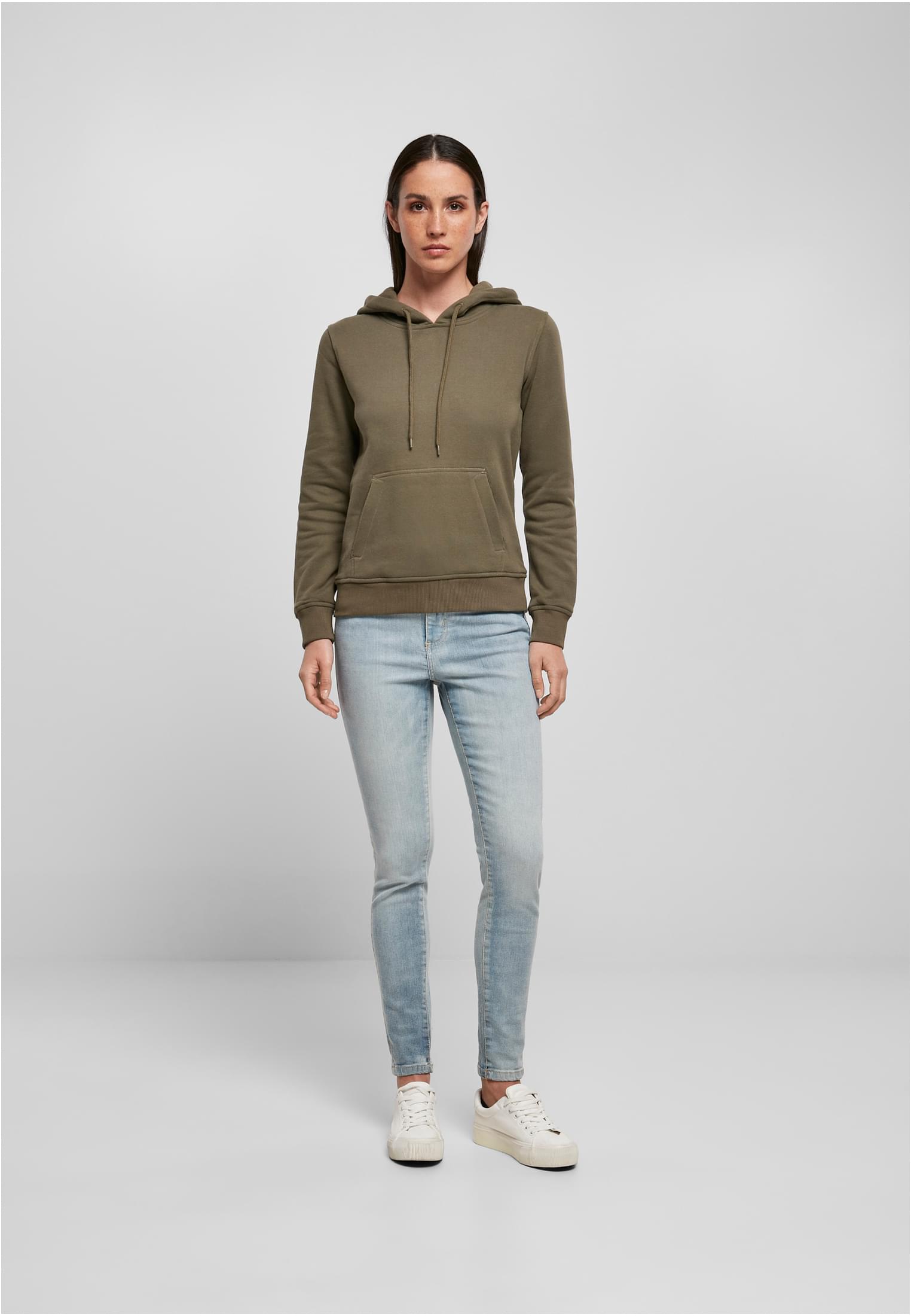 Ladies Organic Hoody olive | olive