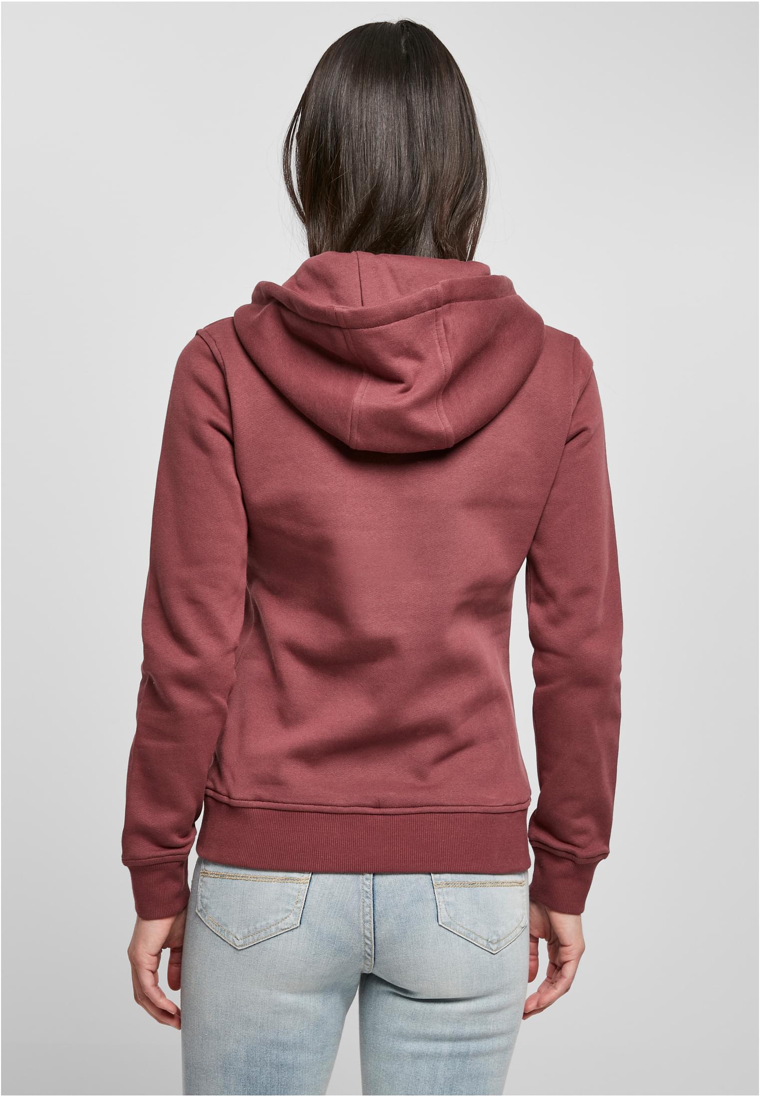 Ladies Organic Hoody cherry | cherry