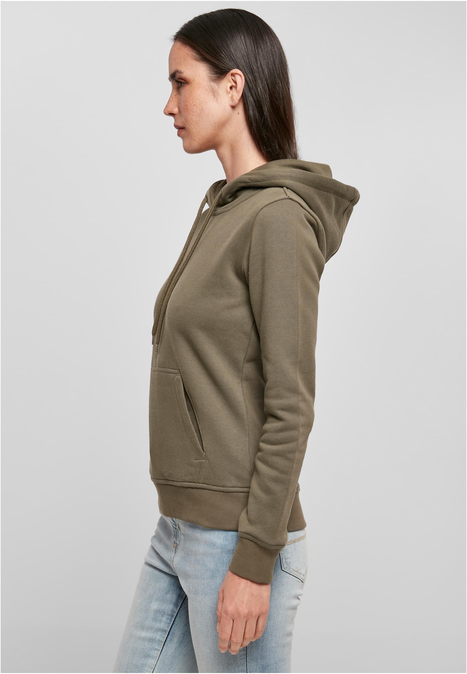 Ladies Organic Hoody olive | olive