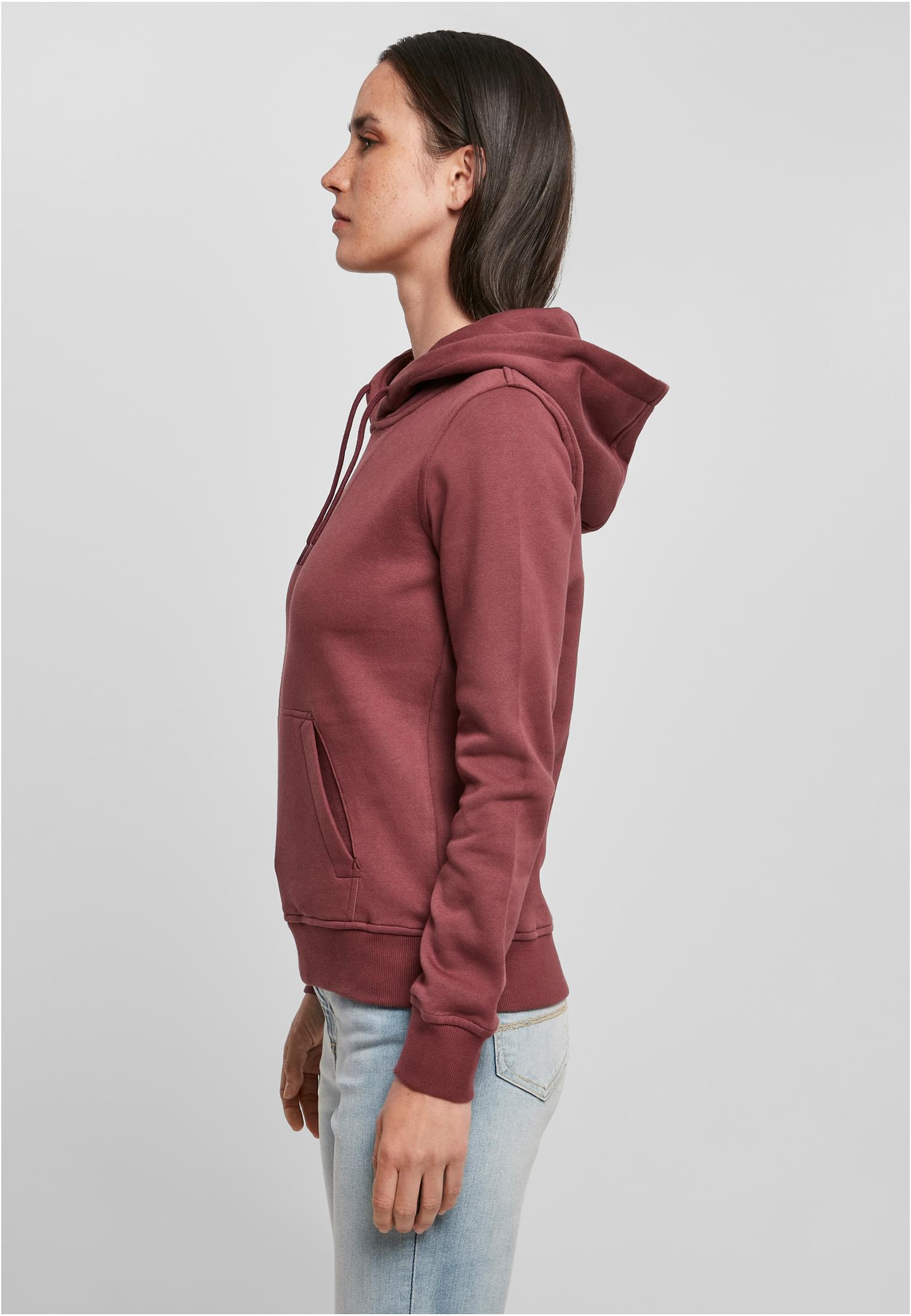 Ladies Organic Hoody cherry | cherry