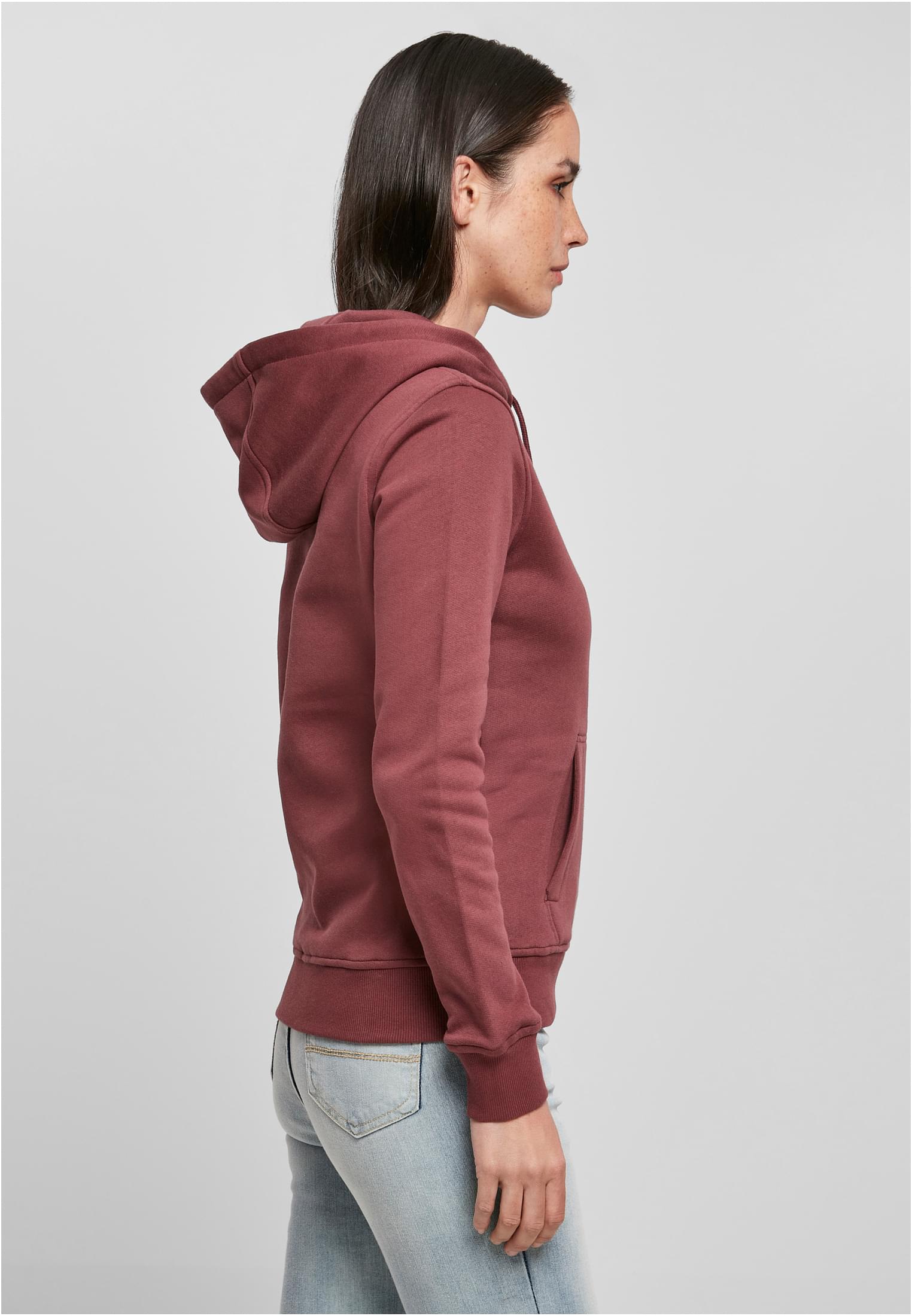 Ladies Organic Hoody cherry | cherry