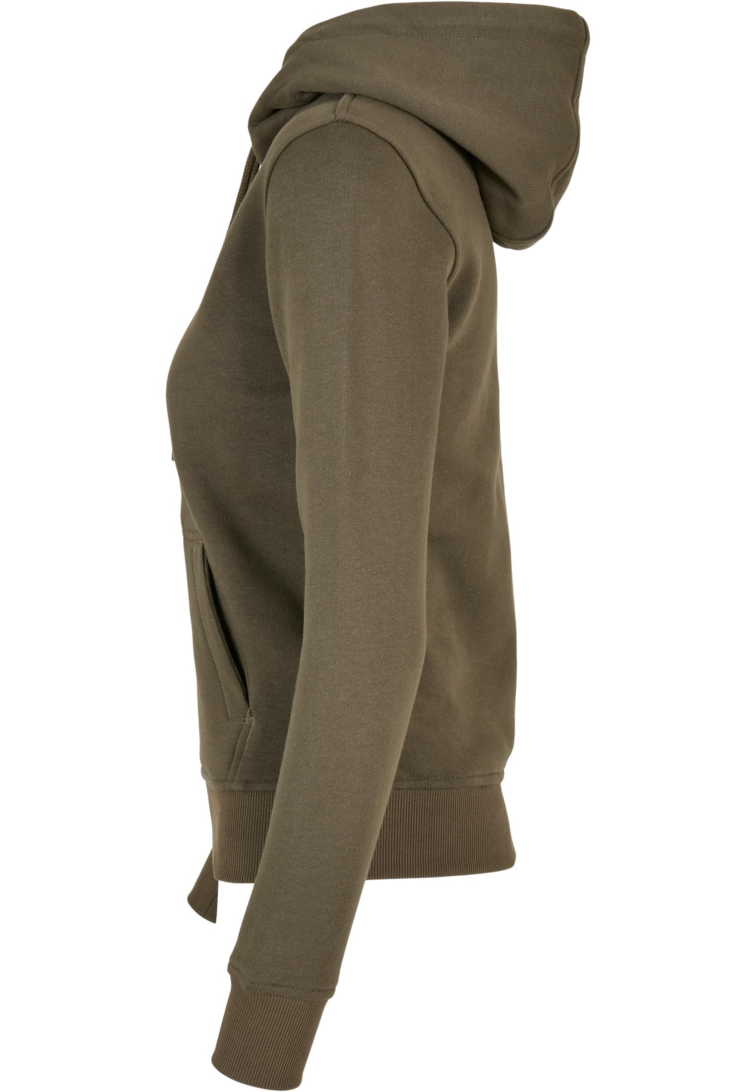 Ladies Organic Hoody olive | olive