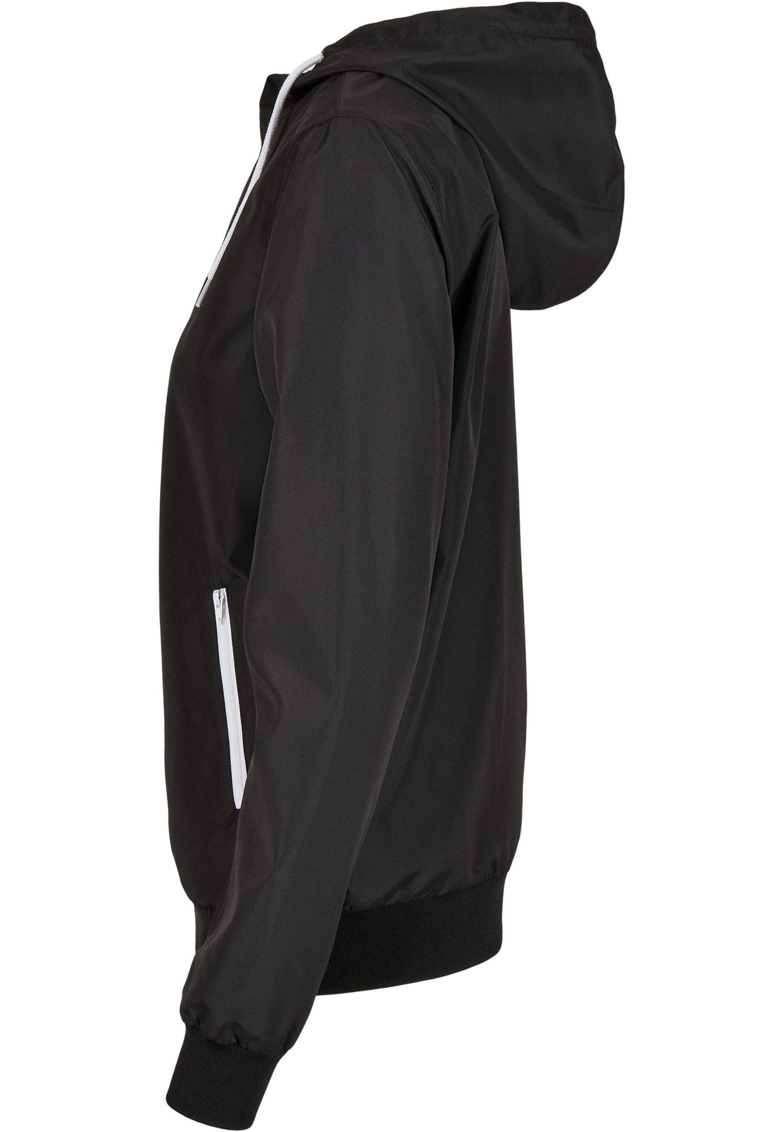 Ladies Recycled Windrunner black/white | black/white