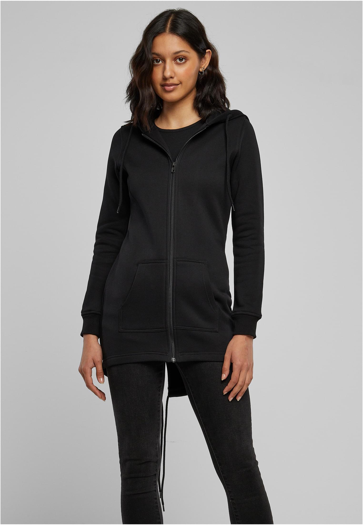 Ladies Sweat Parka black | black