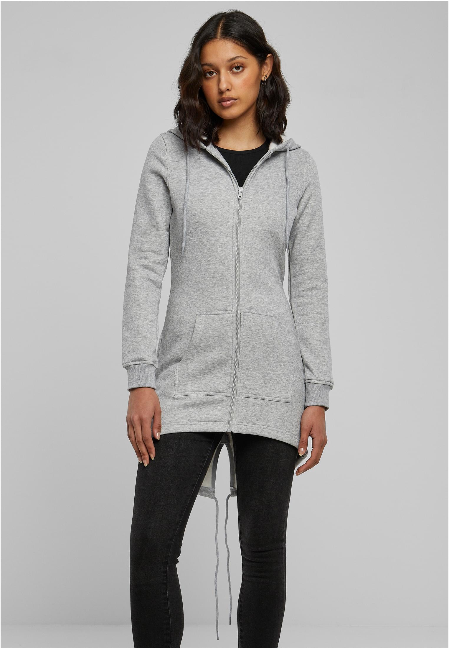 Ladies Sweat Parka heather grey | heather grey