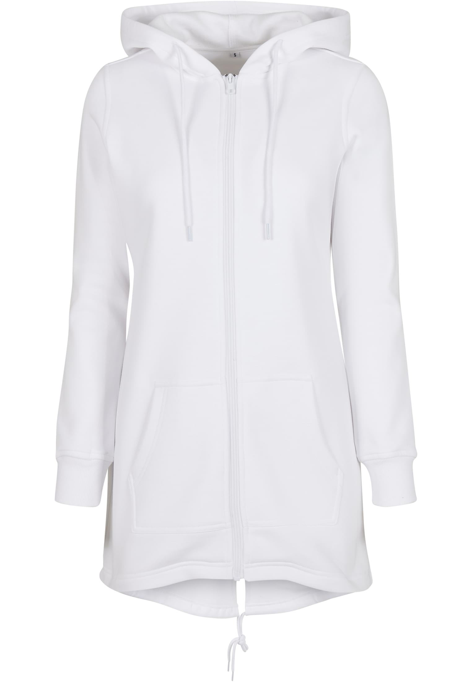 Ladies Sweat Parka white | white