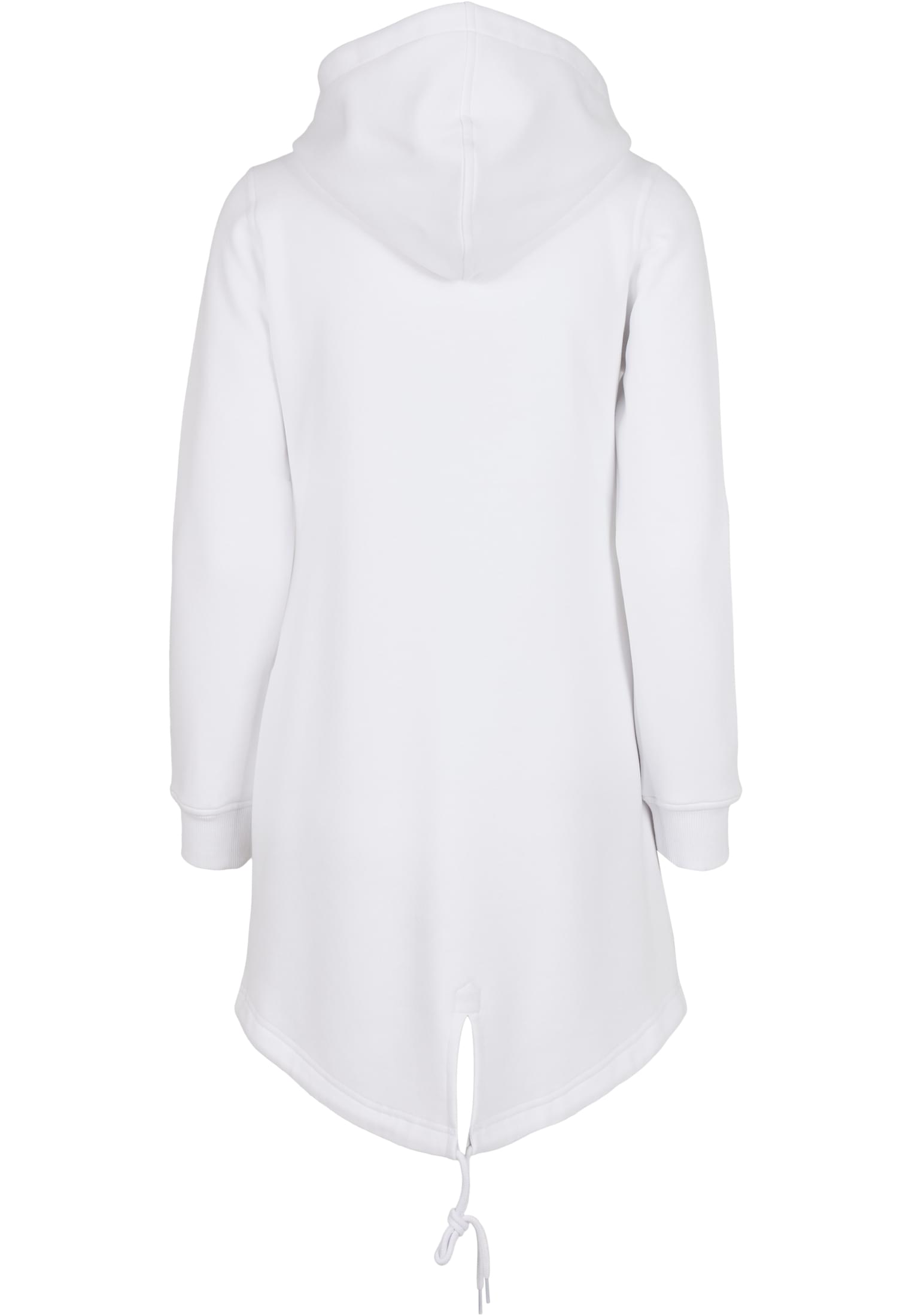 Ladies Sweat Parka white | white