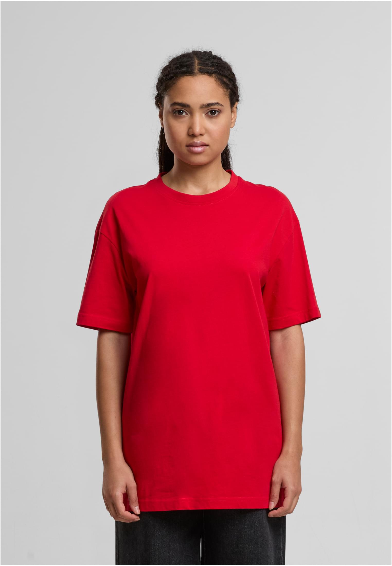 Ladies Oversized Boyfriend Tee cityred | cityred