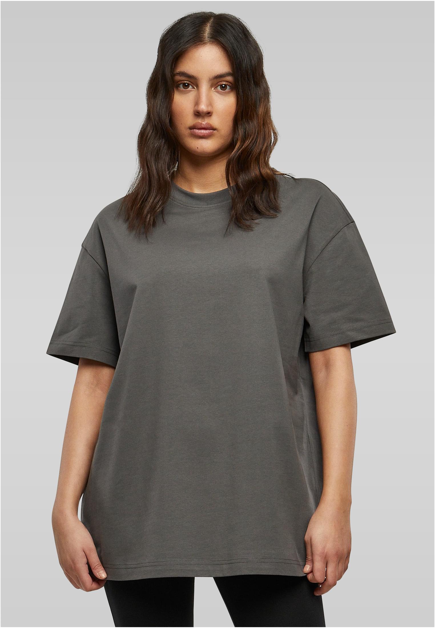 Ladies Oversized Boyfriend Tee darkshadow | darkshadow