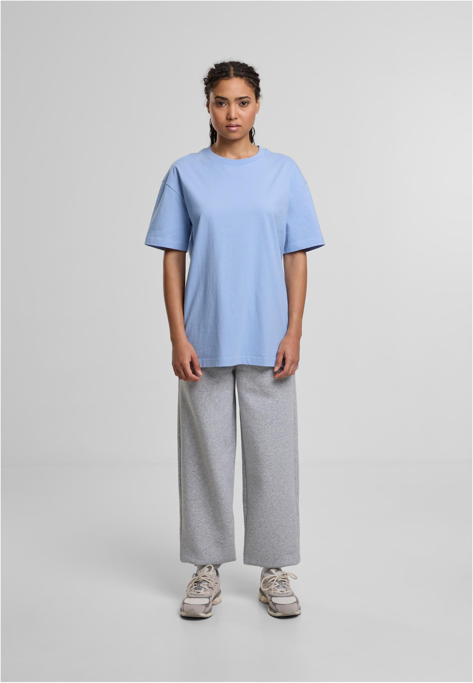Ladies Oversized Boyfriend Tee powderblue | powderblue