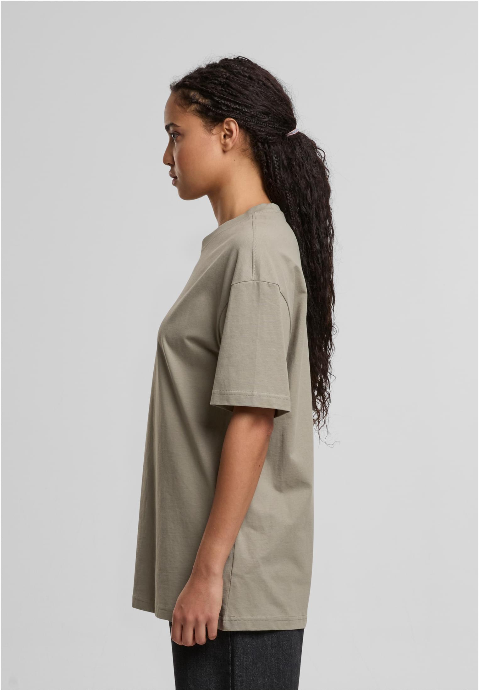 Ladies Oversized Boyfriend Tee paleolive | paleolive