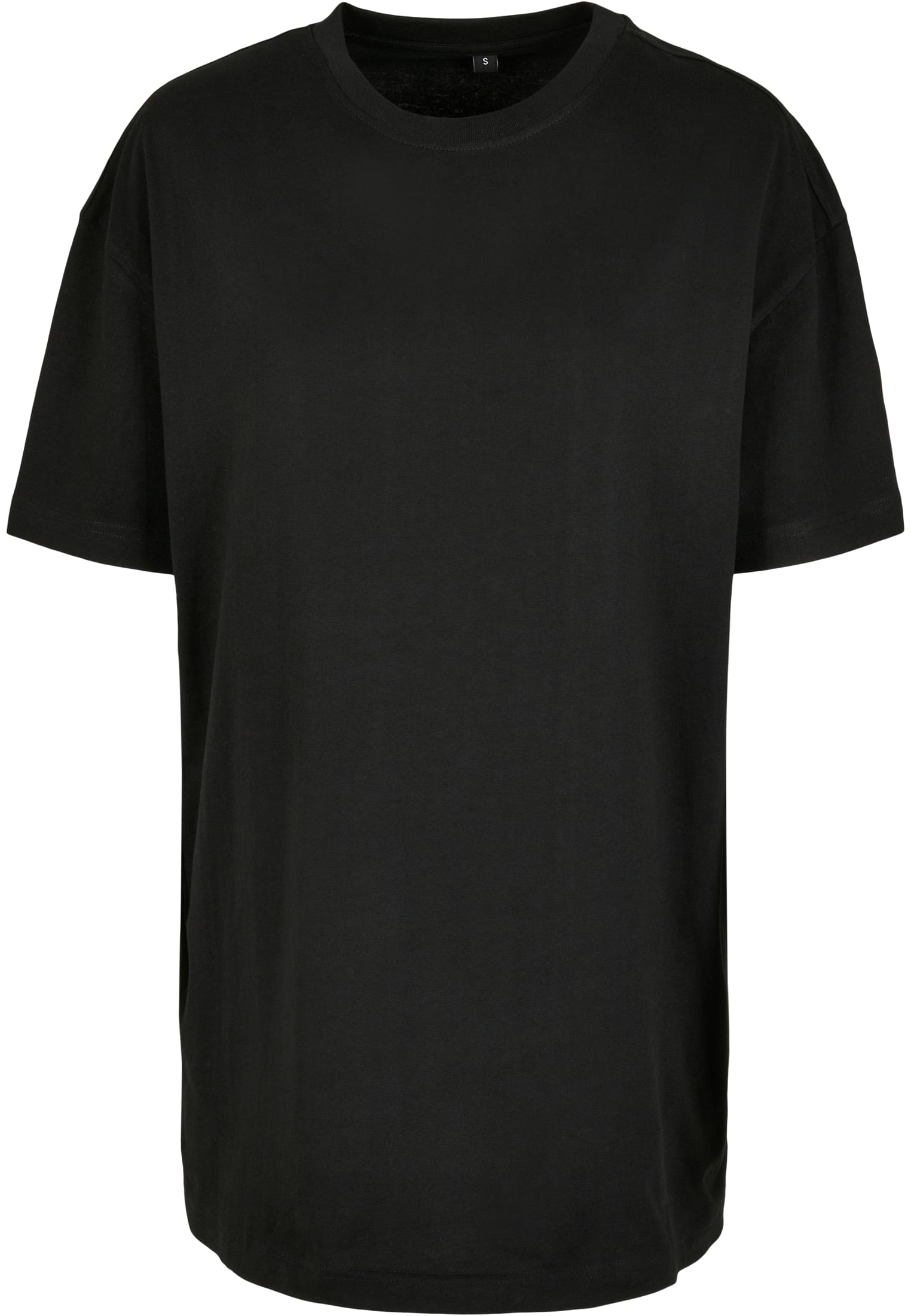 Ladies Oversized Boyfriend Tee black | black