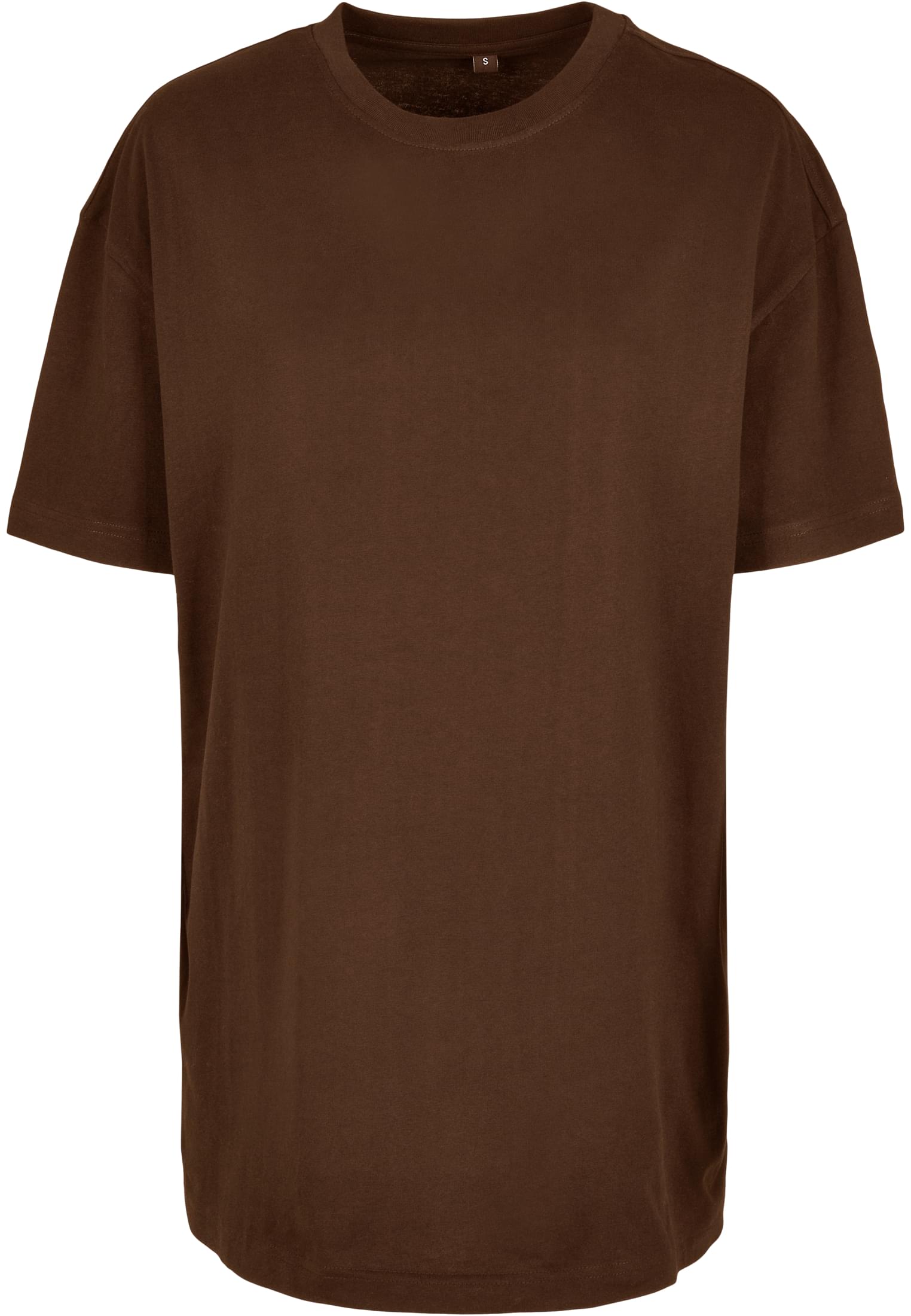 Ladies Oversized Boyfriend Tee chocolatebrown | chocolatebrown