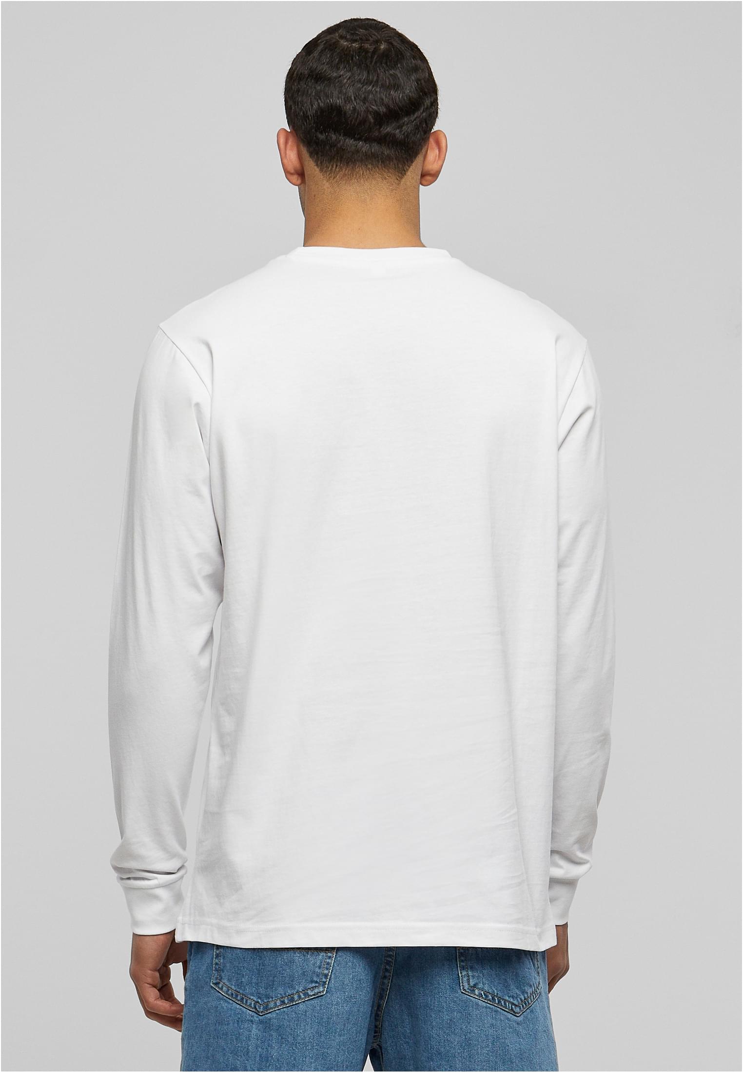 Organic Longsleeve with Cuffrib white | white