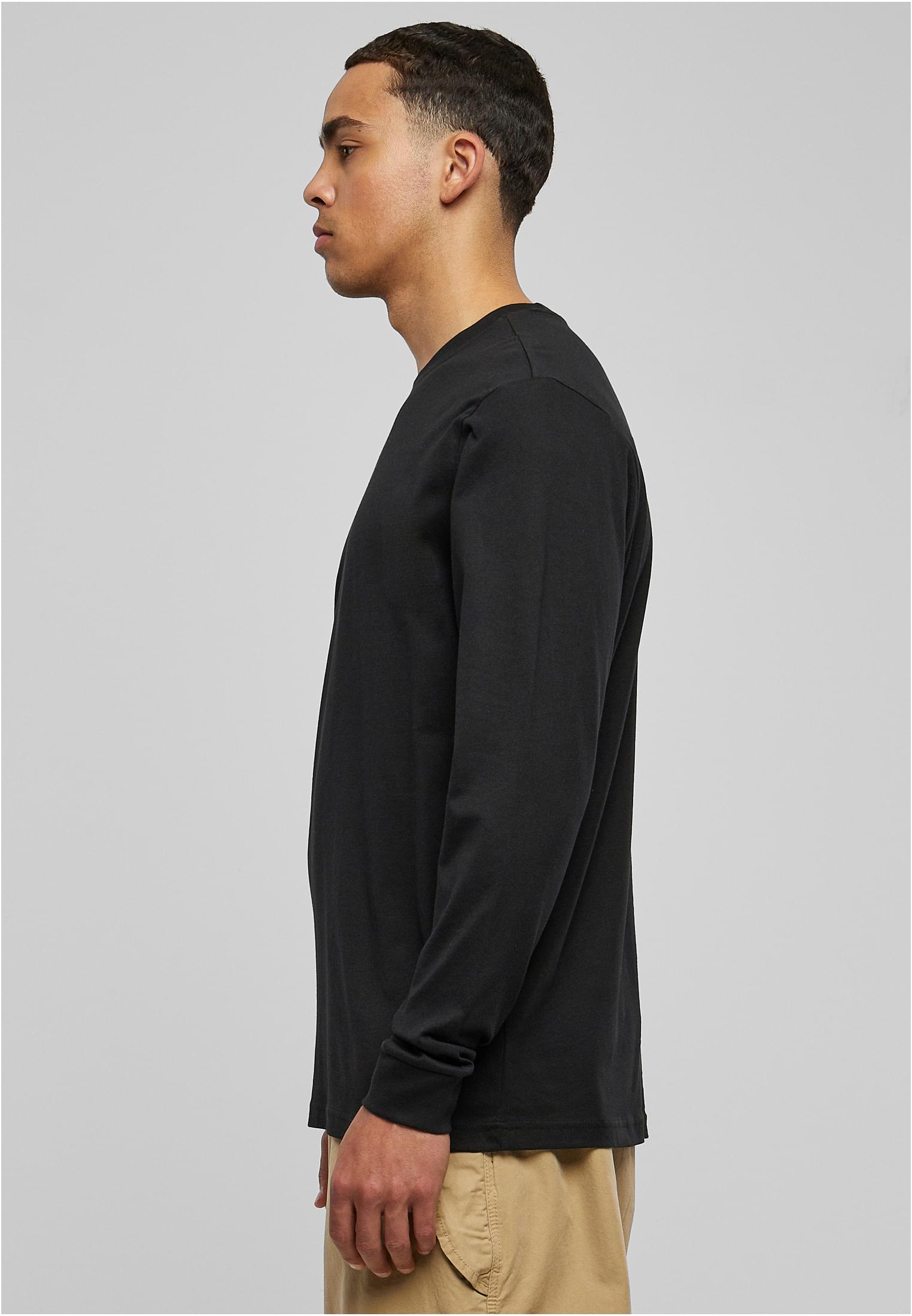 Organic Longsleeve with Cuffrib black | black