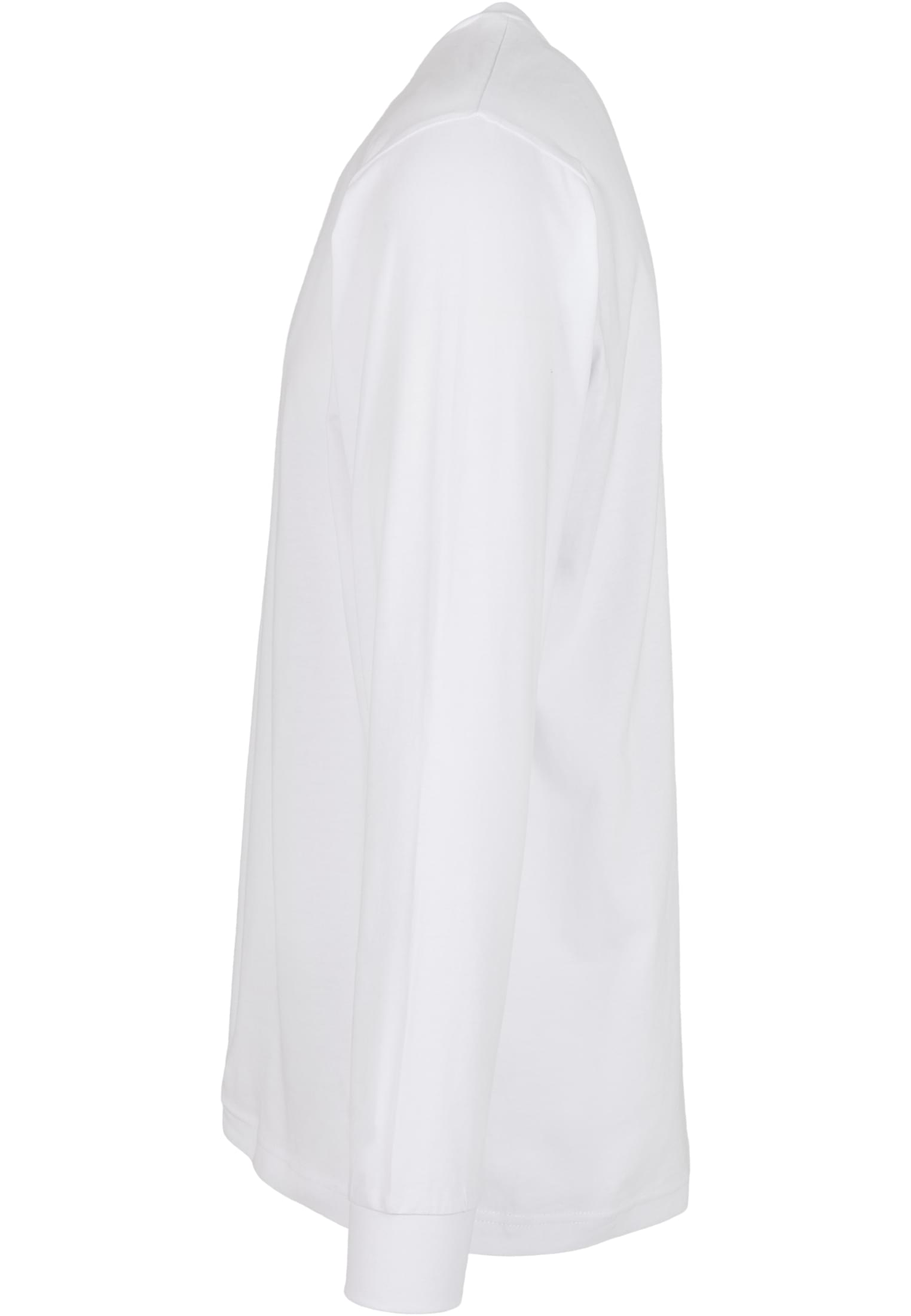 Organic Longsleeve with Cuffrib white | white