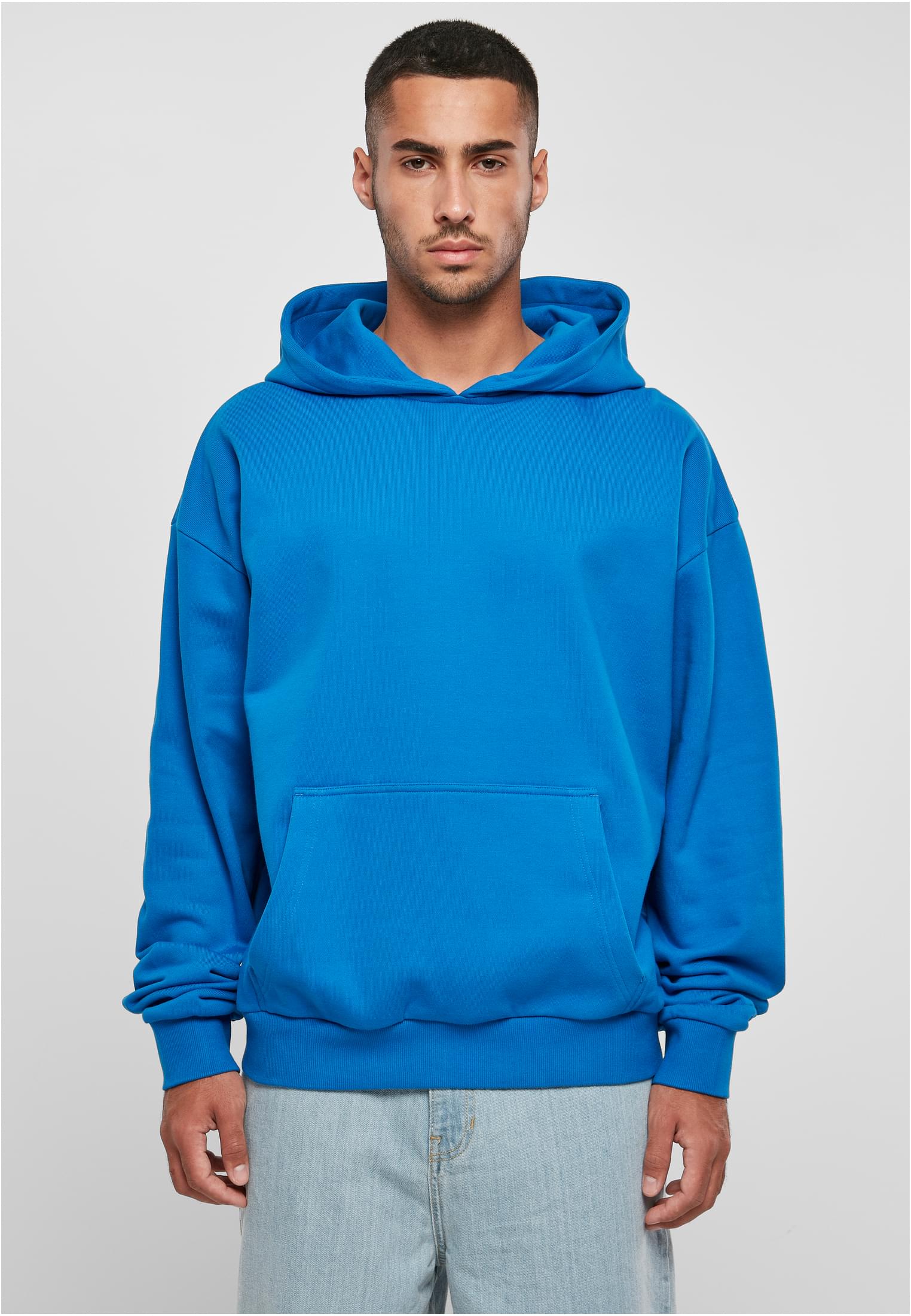 Ultra Heavy Cotton Box Hoody cobalt blue | cobalt blue