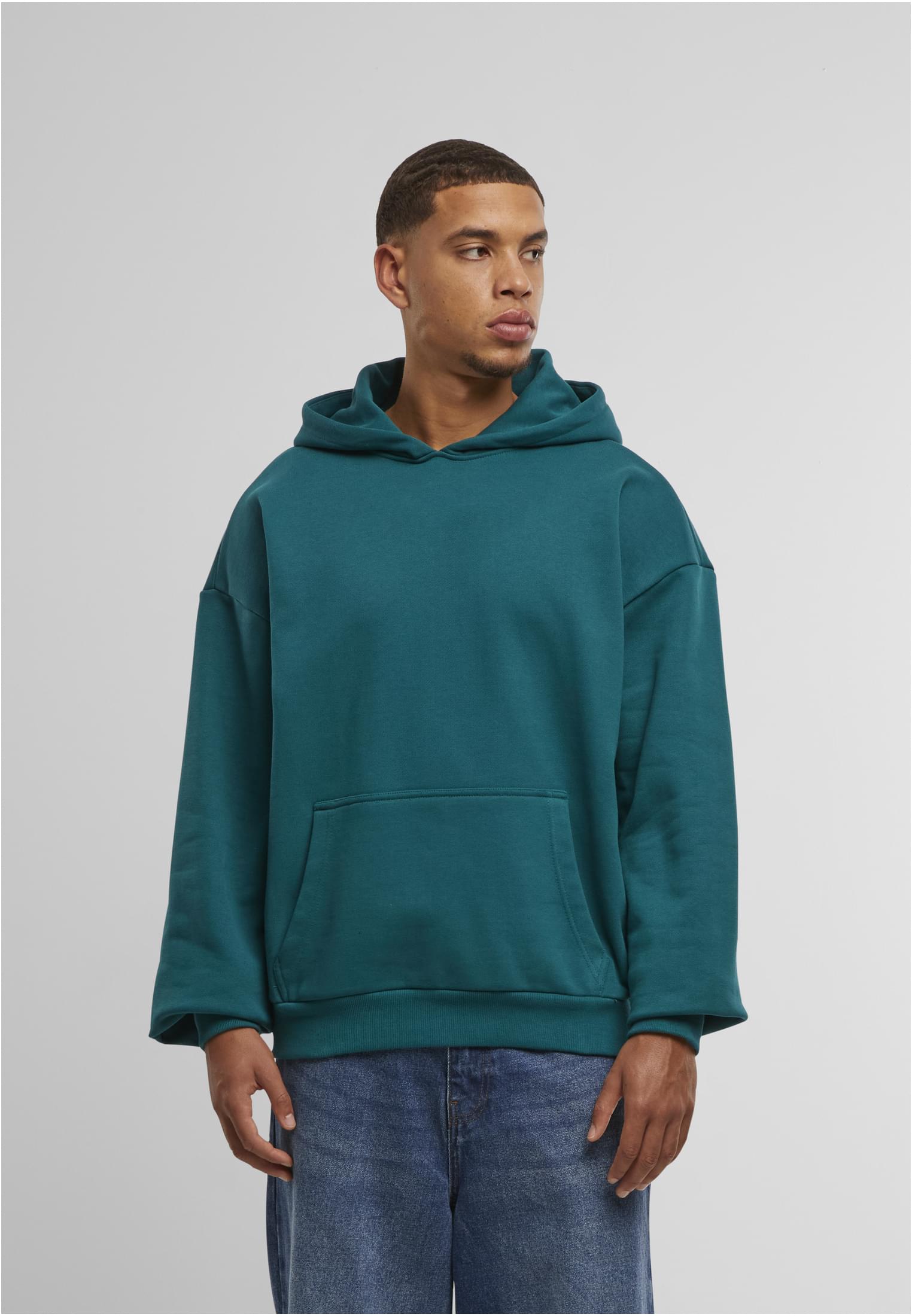 Ultra Heavy Cotton Box Hoody retro green | retro green